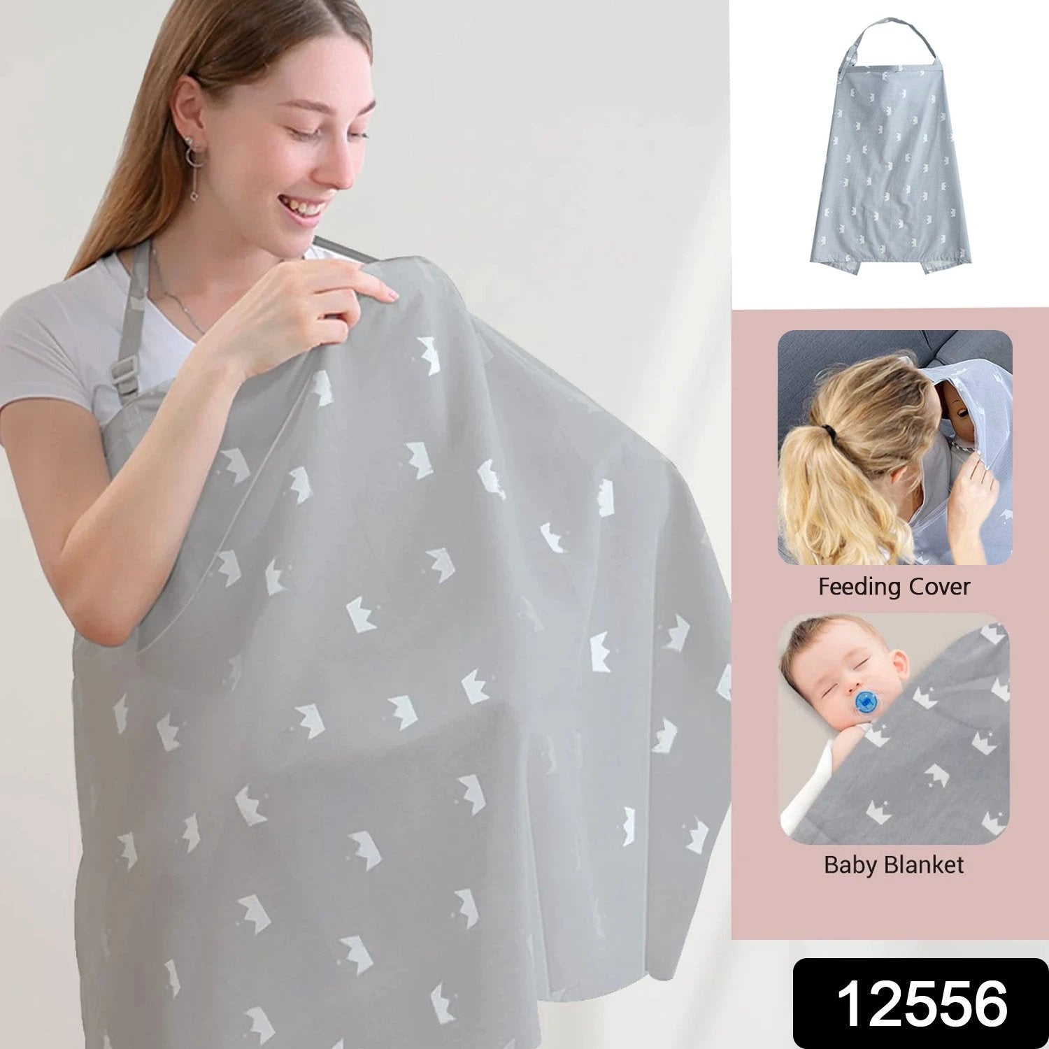 Multi-functional Baby Nursing Cover (1 Pc) - 69KART