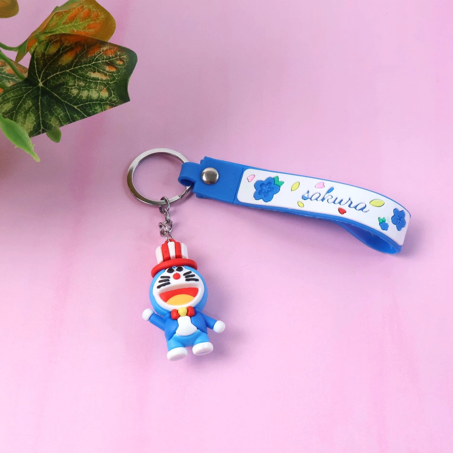 Cute Silicone 3d Key Chain With Metal Hook  Strap (Pack Of 1) - 69KART