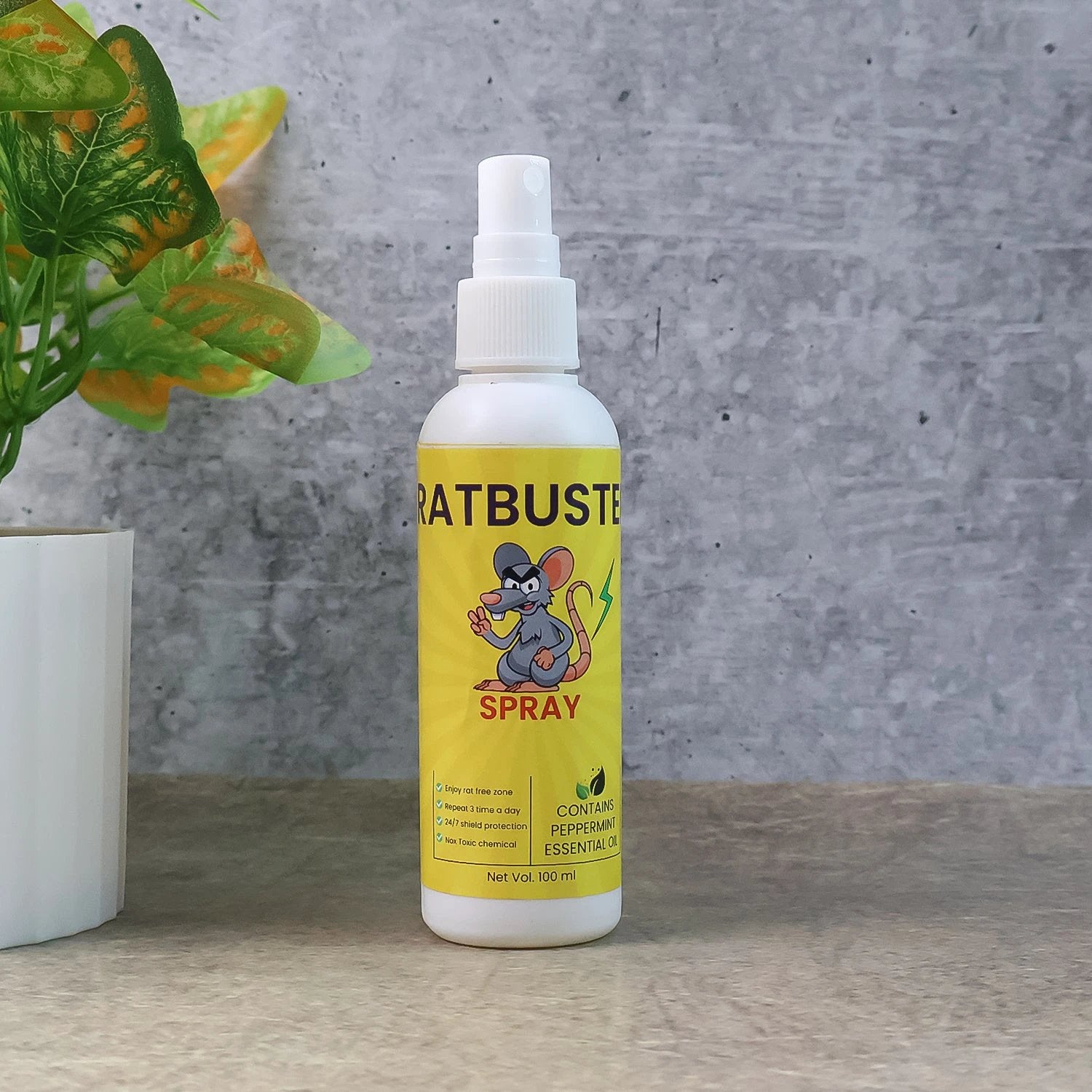 Rat Repellent Spray 100ml (1 Pc) by Wukusy