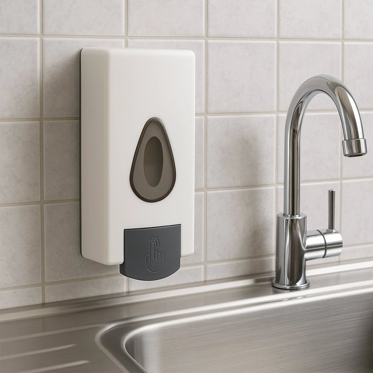 Wall Mounted Liquid Soap Dispenser (1 Pc) by Wukusy