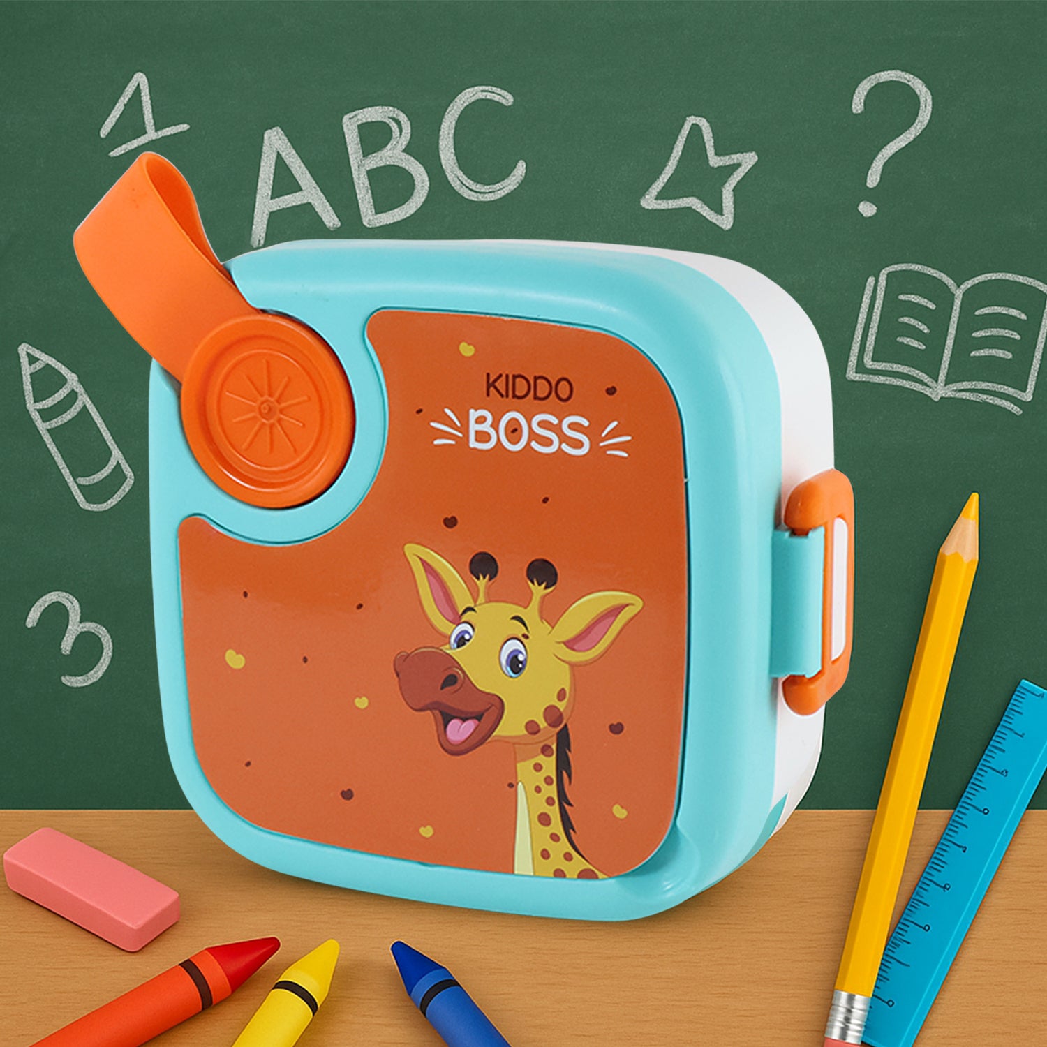 Kids Cartoon Lunch Box 1 Set