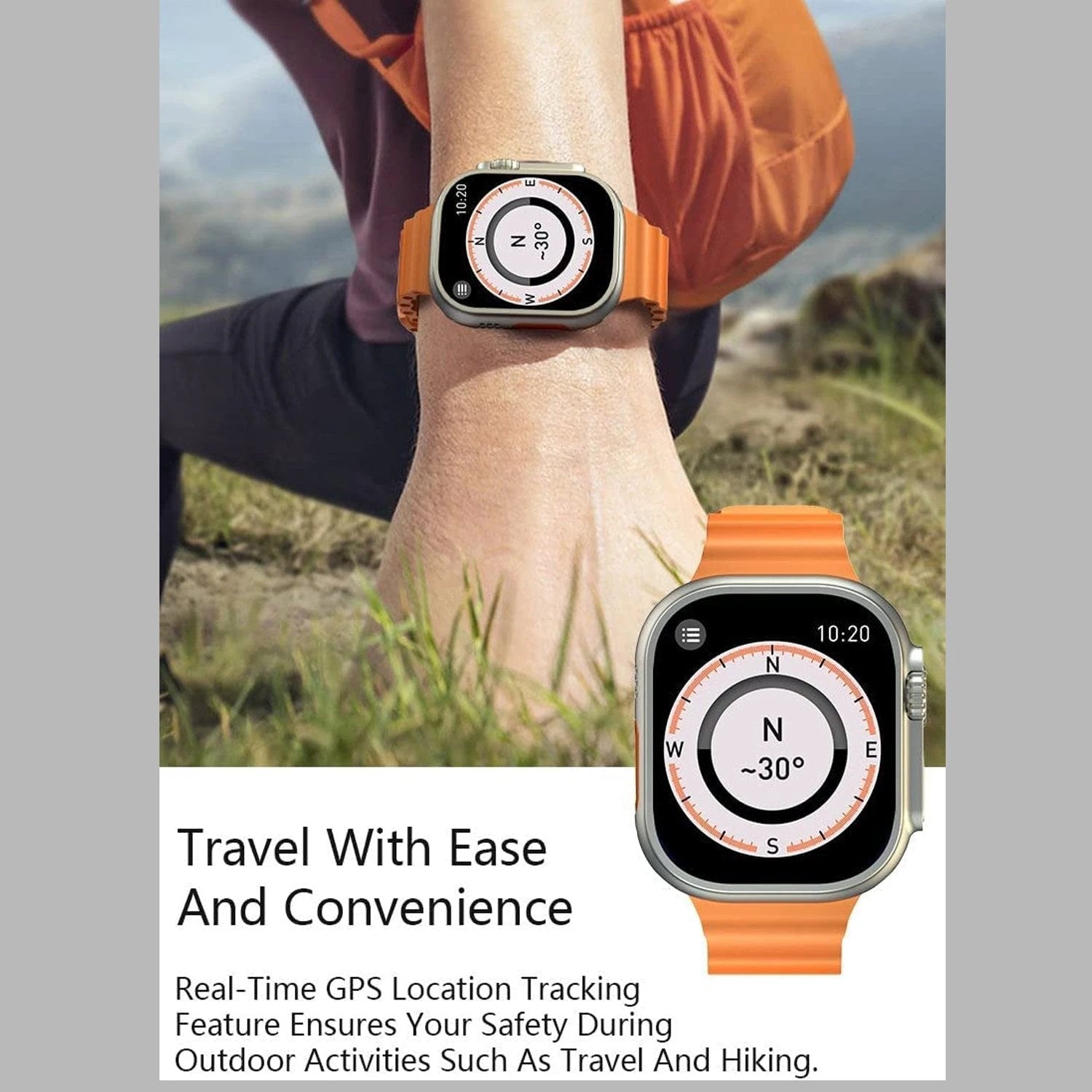 Ultra Series T800 Smart Watch for Men and Women - Sleek, Versatile, and Feature-Packed - 69KART