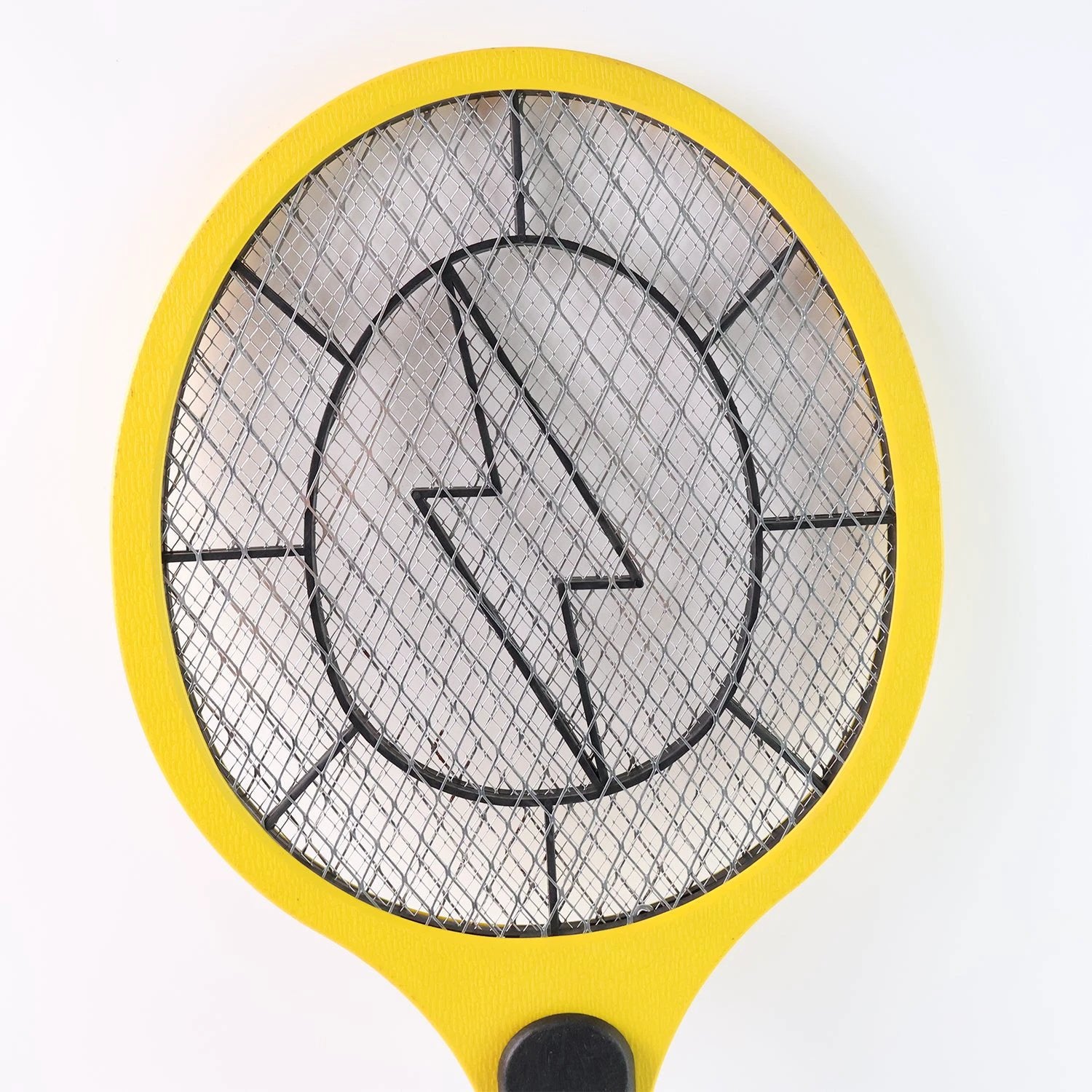 Yellow Rechargeable Electric Mosquito Killer Racket With Cable by Wukusy