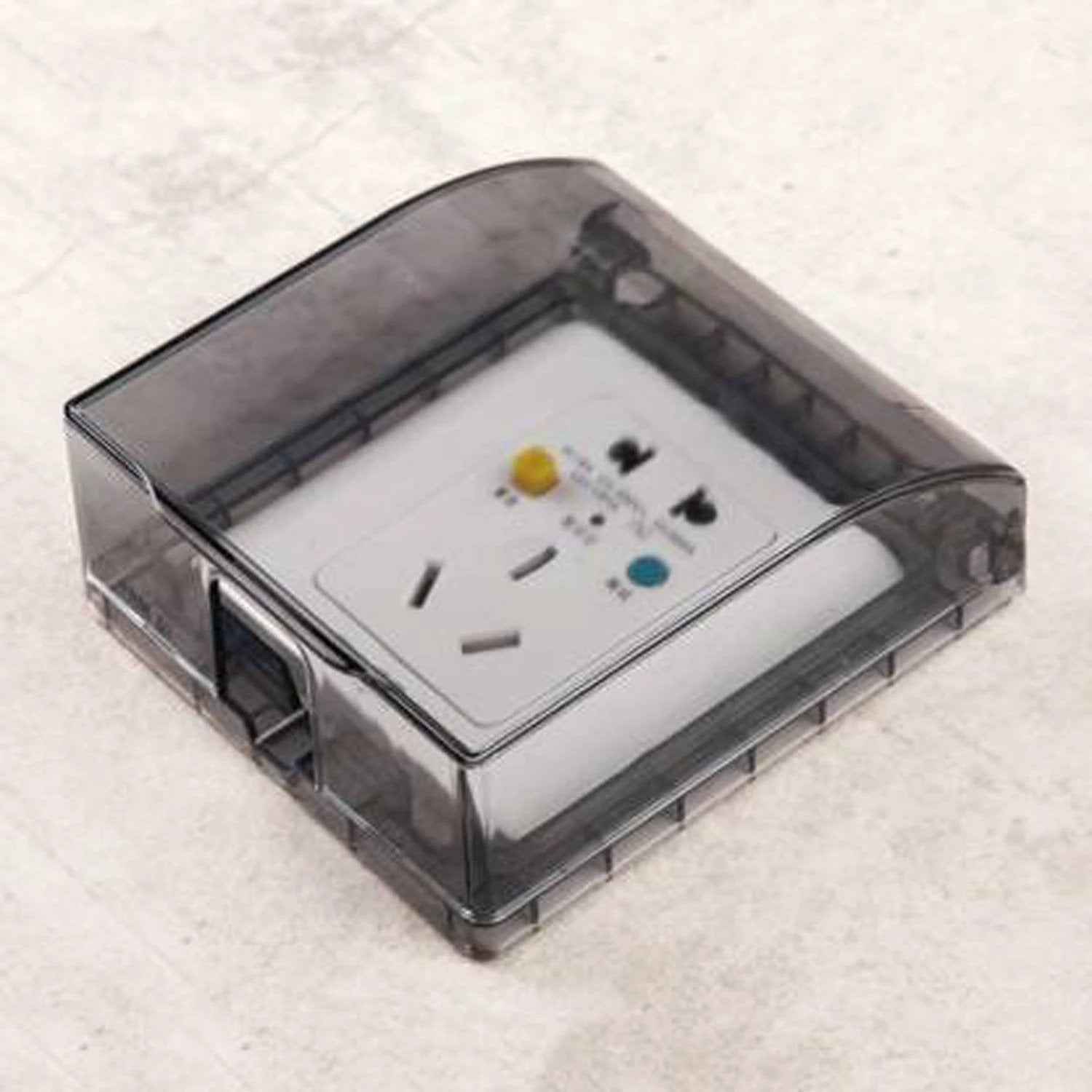 Weatherproof Outlet Cover for Outdoor Plug and Receptacle Protection - Clear (1 Pc) - 69KART