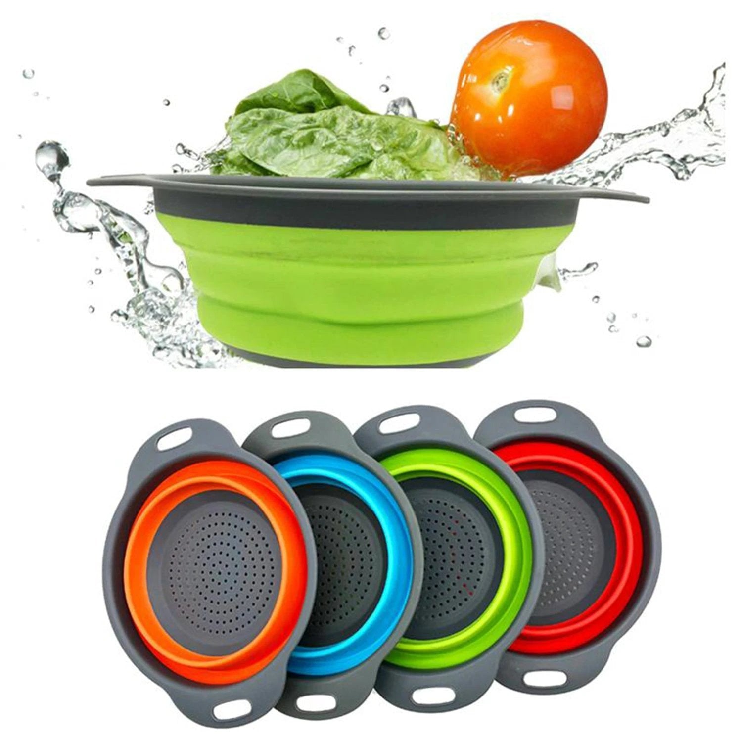 2712 Round Sili Strain Used In All Kinds Of Household And Official Kitchen Purposes As A Foldable Utensil. by Wukusy