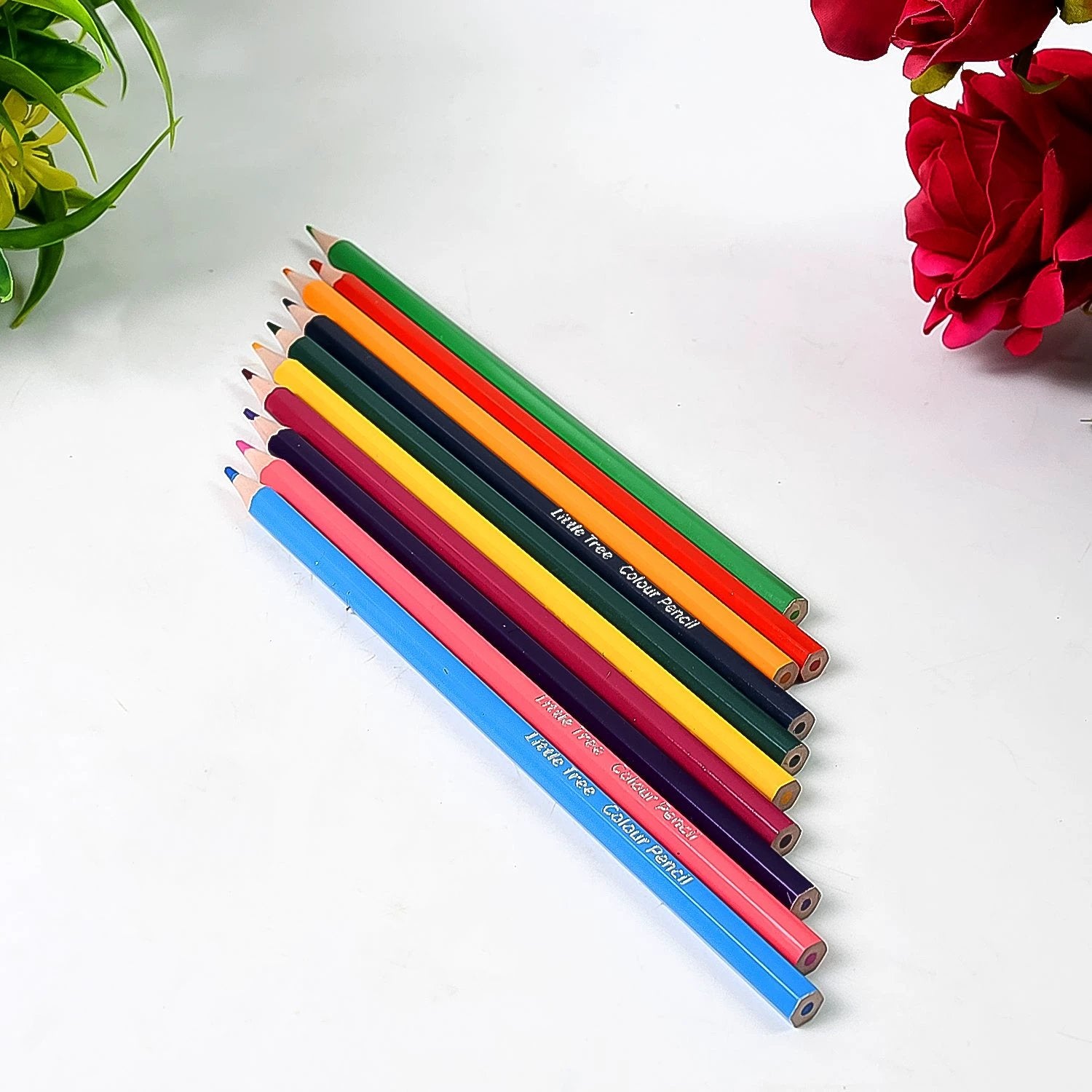 Art Drawing  Wooden Pencils Color (12 Pcs Set) - 69KART