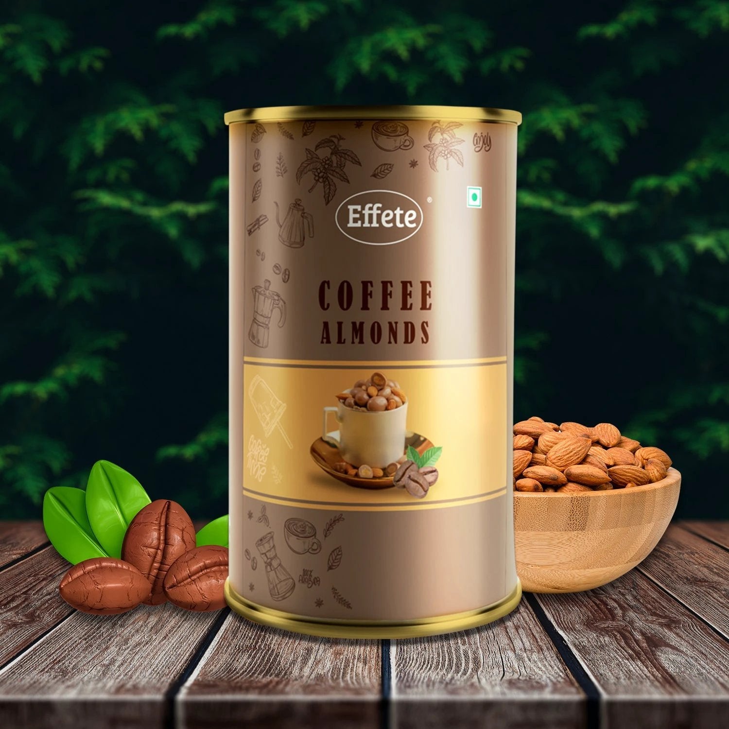 Effete Coffee Almonds Chocolate - 69KART