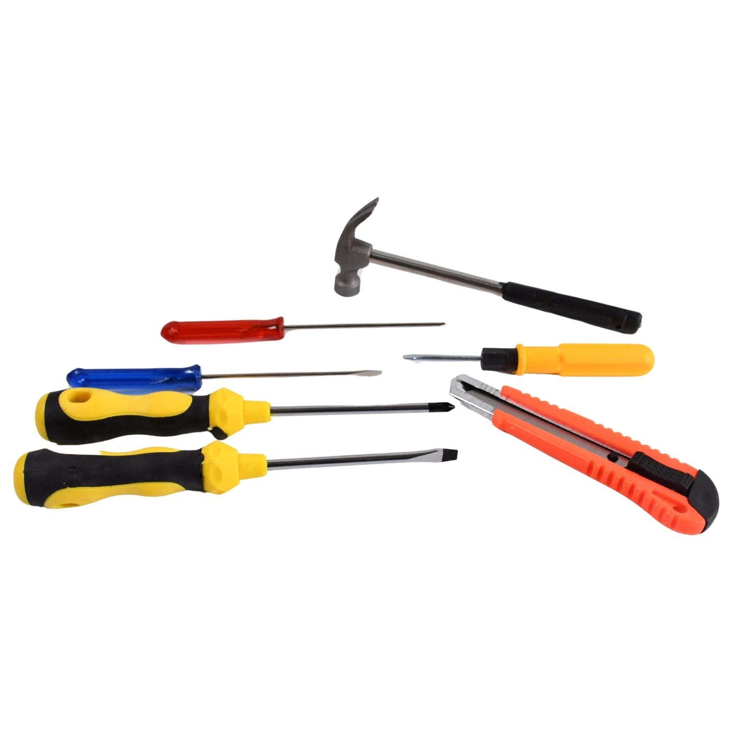 7 Pcs Hand Tool Kit And Magnetic Wristband For Holding Screws Bolts Drill Bits by Wukusy