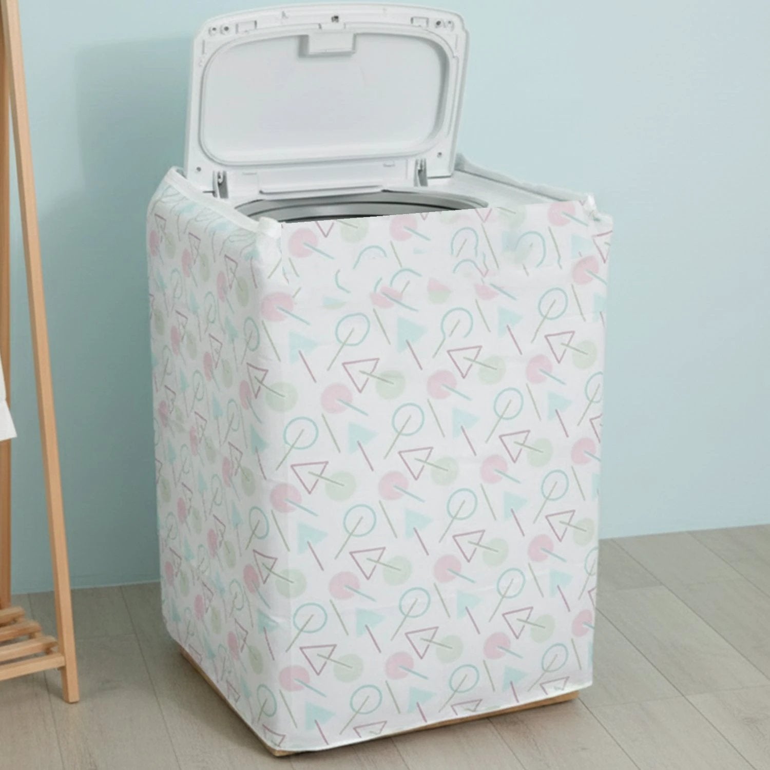 Peva Waterproof Washing Machine Dust Cover (565486 Cm 1 Pc) - 69kart