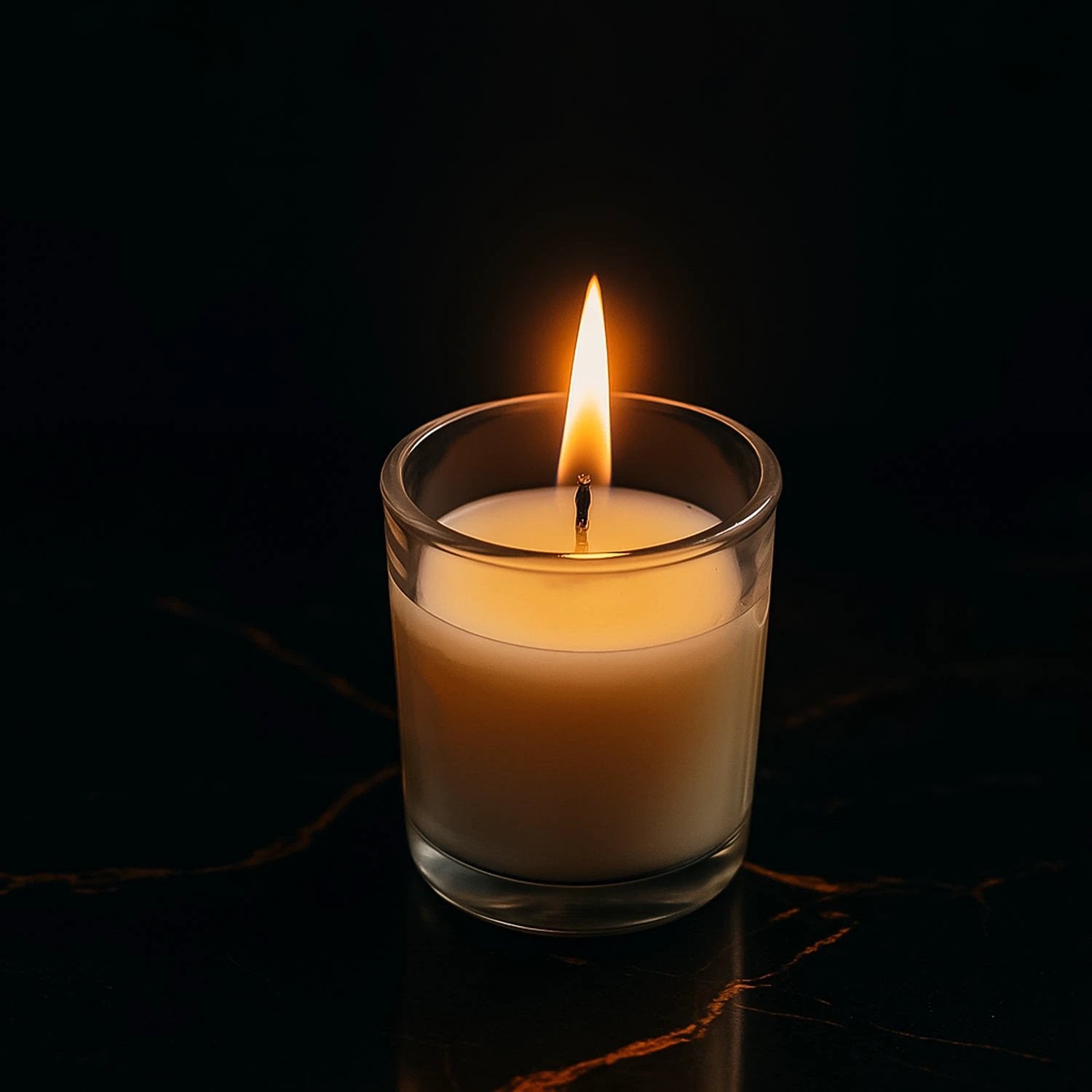 Inlief Scented Votive Jar Candle In Glass Sweet Dreams Soy Blend Candle (50 Gm) by Wukusy