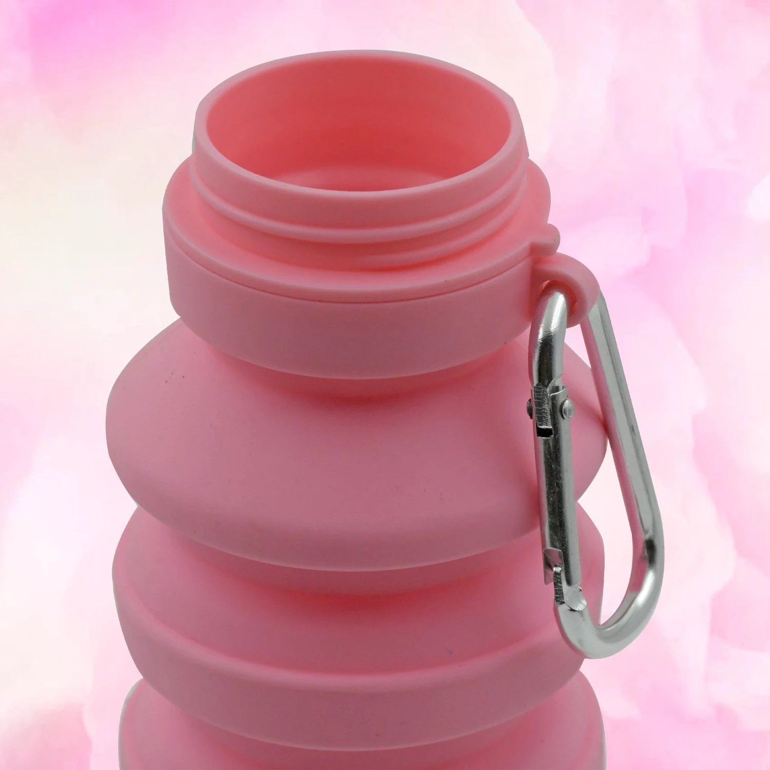 Foldable Water Bottle Silicone Leak Proof Portable Sports Travel Water Bottle For Outdoor Gym Hiking (1 Pc  24 Cm Foldable) - 69KART