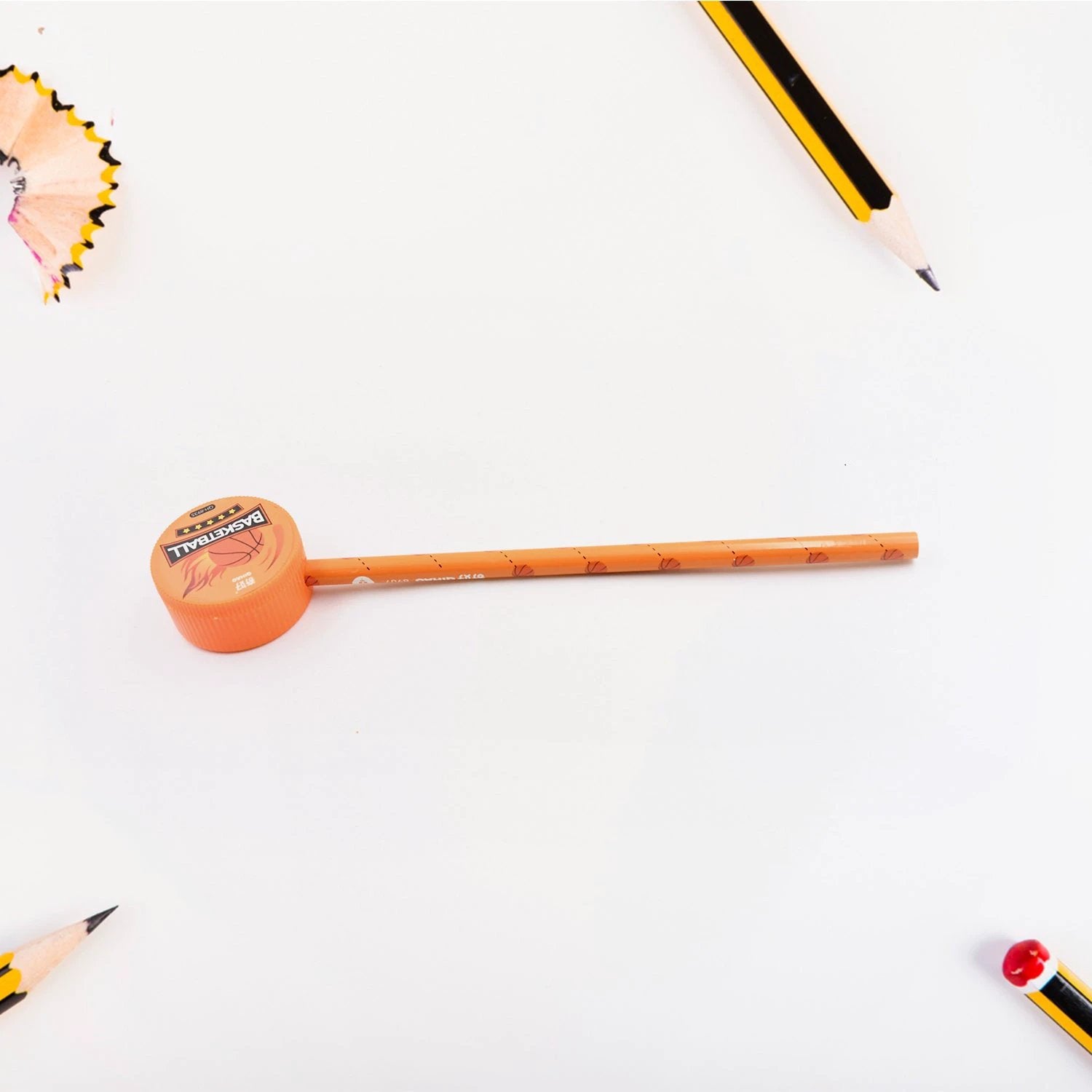 Stationary Kit Football  Basketball Theme Stationary Set For Kids Pencil Sharpener Eraser Set For Kids Boys  Girls Birthday Return Gift Stationary Set - 69KART