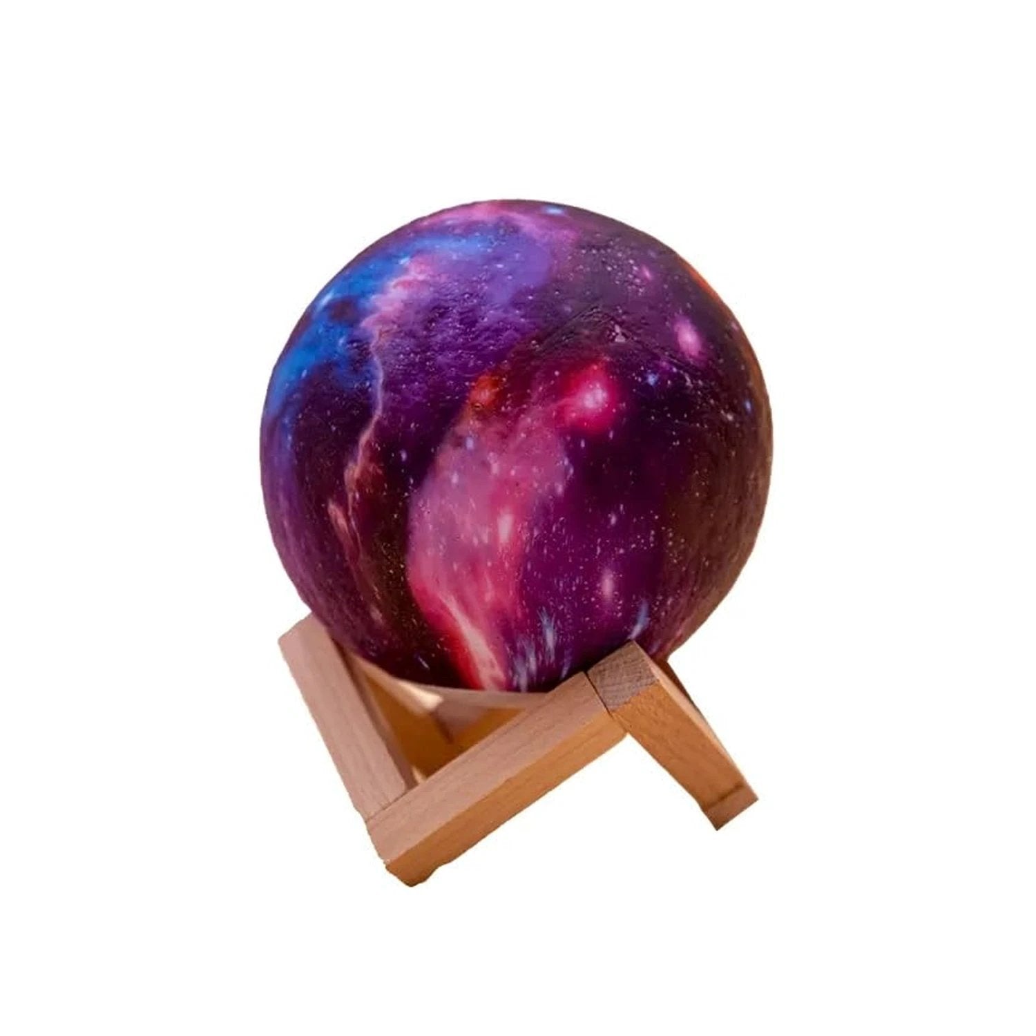 3d 2 In 1 Led Printed Moon Lamp Aroma Diffuser (1 Pc) by Wukusy