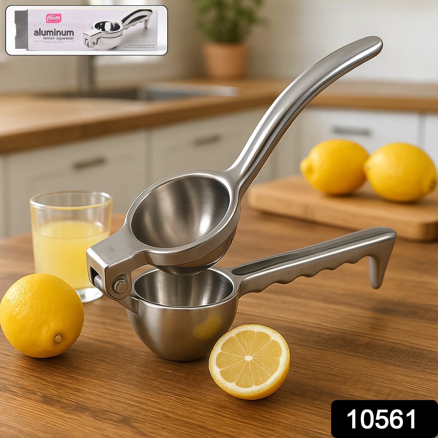 Supermom Aluminum Lemon Squeezer (1 Pc) - 69kart