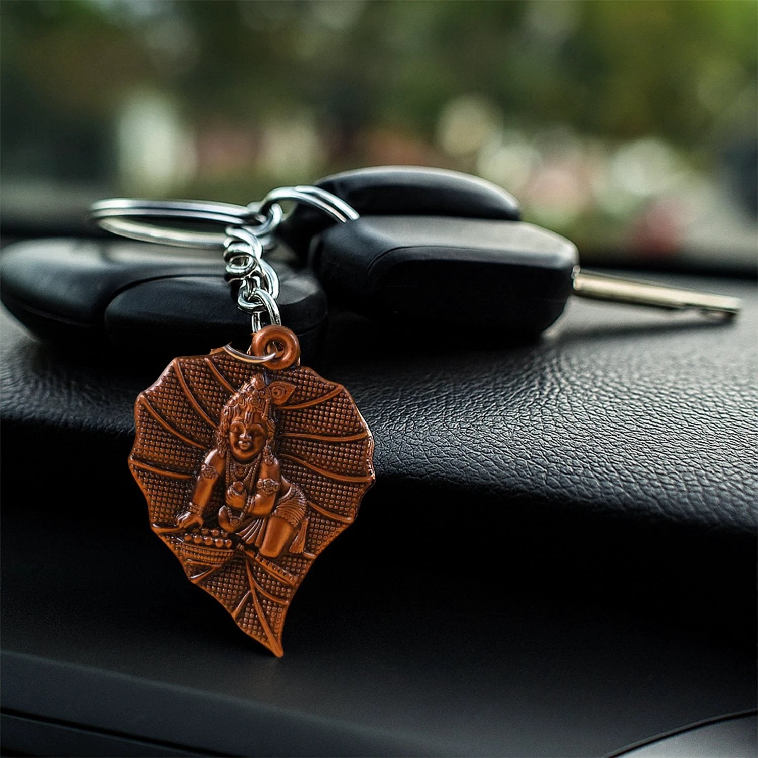 Premium Antique-Finish Metal Keychain by Wukusy