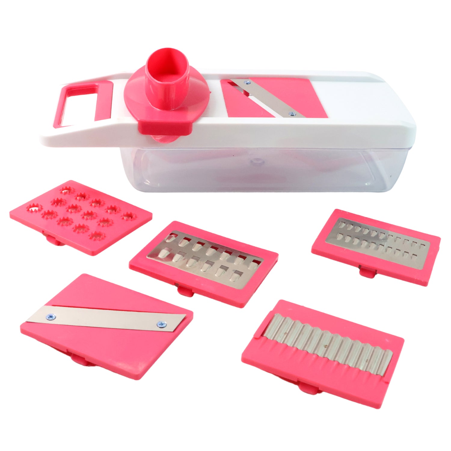 Vegetable Slicer Grater 6-in-1  Chopper - (Set)