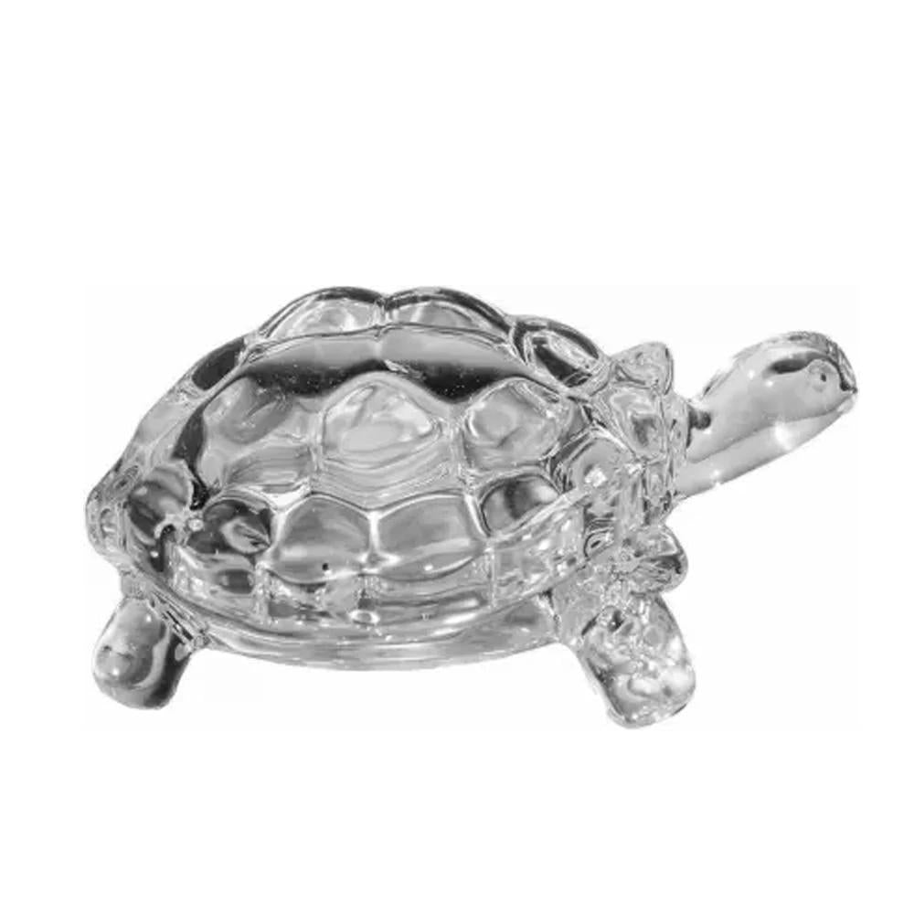 1194 Crystal Glass Turtle-tortoise For Feng Shui And Vastu by Wukusy