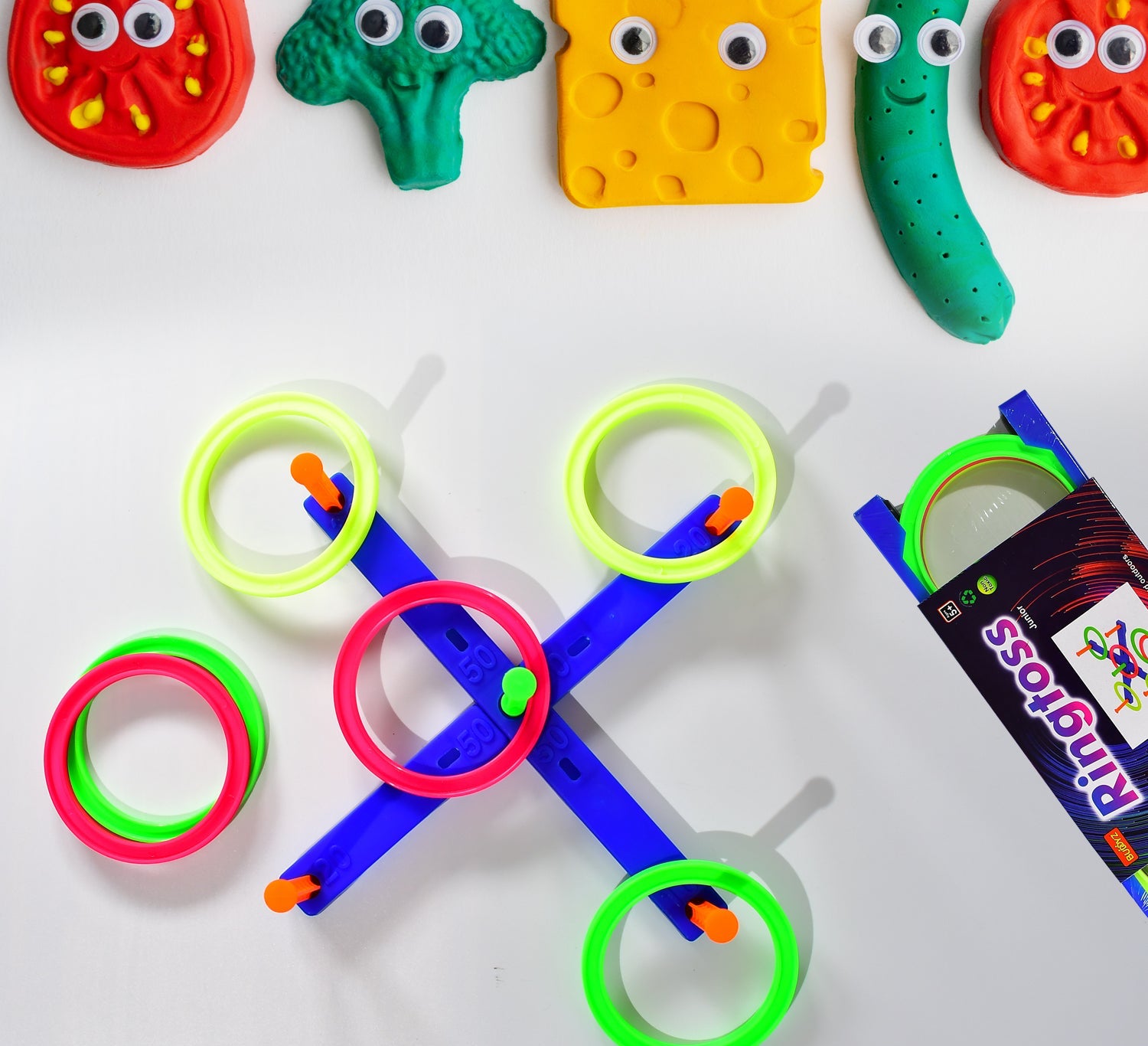 4447  Ringtoss Junior Activity Set For Kids For Indoor Game Plays And For Fun.