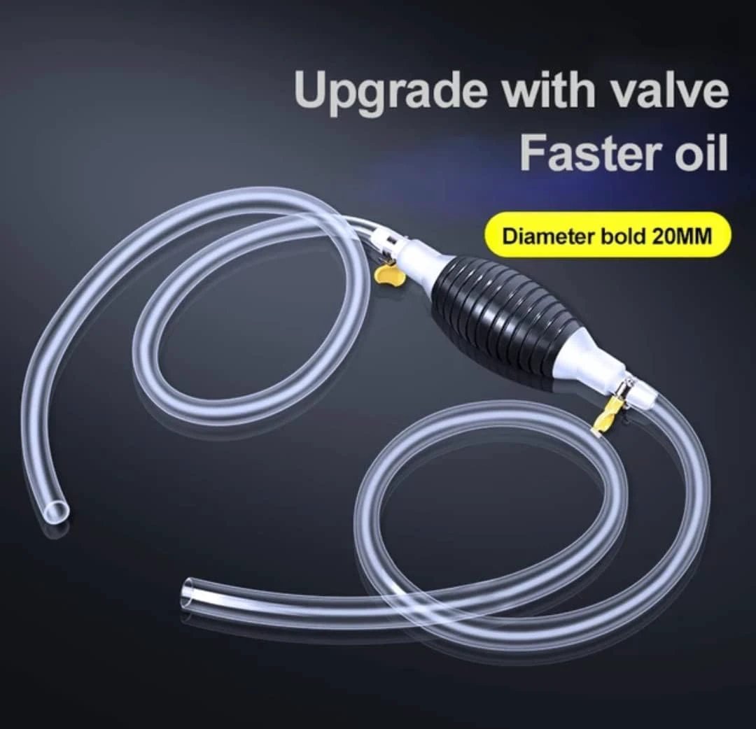 9085a Fuel Transfer Pump Kit High Flow Siphon Hand Oil Pump Portable Manual Car Fuel Pump For Petrol Diesel Oil Liquid Water Transfer Pump - 69KART