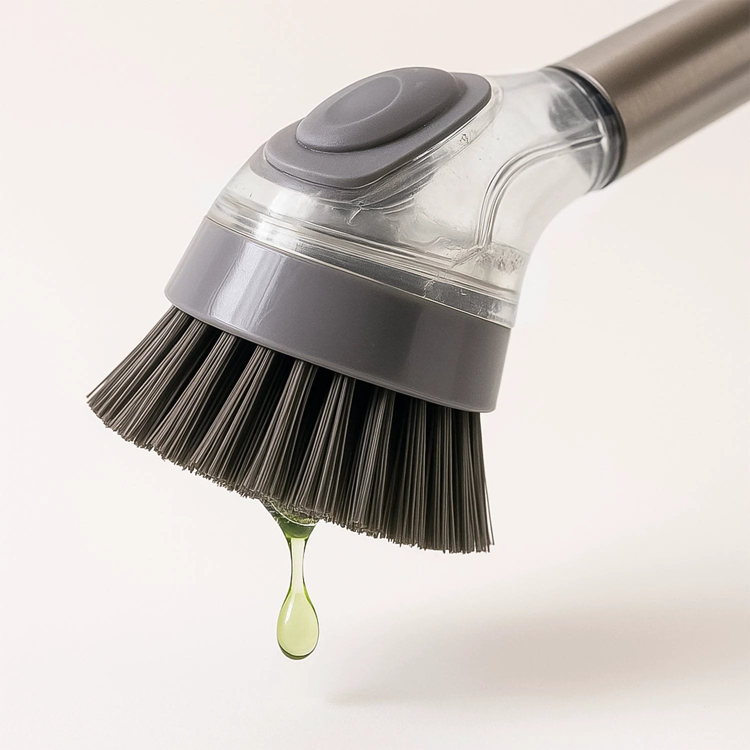 5939 Cleaning Brushes Set Scrub Brush Bathroom Brush Long Handle Liquid Dispenser Pot Washing Brush - 69kart