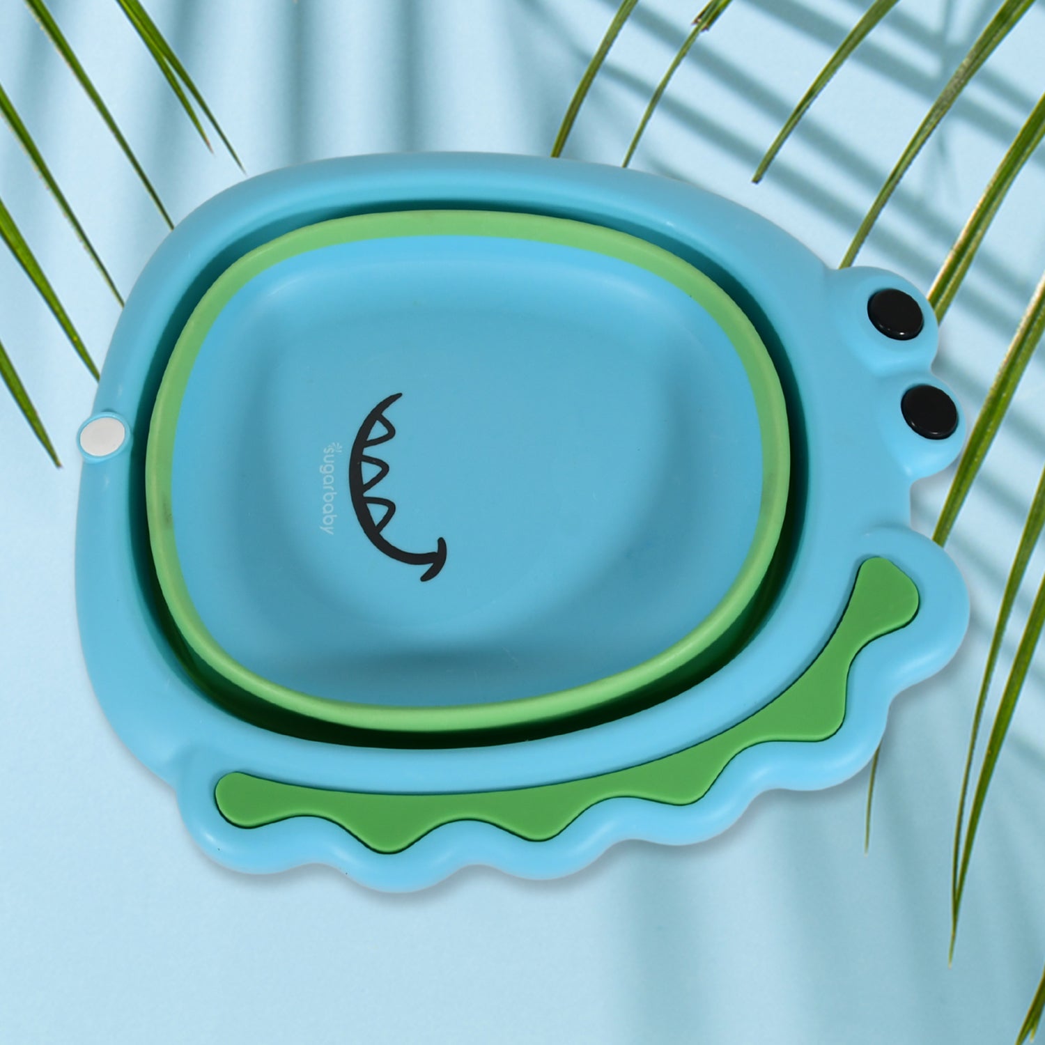 Frog Shape Foldable Baby Wash Basin