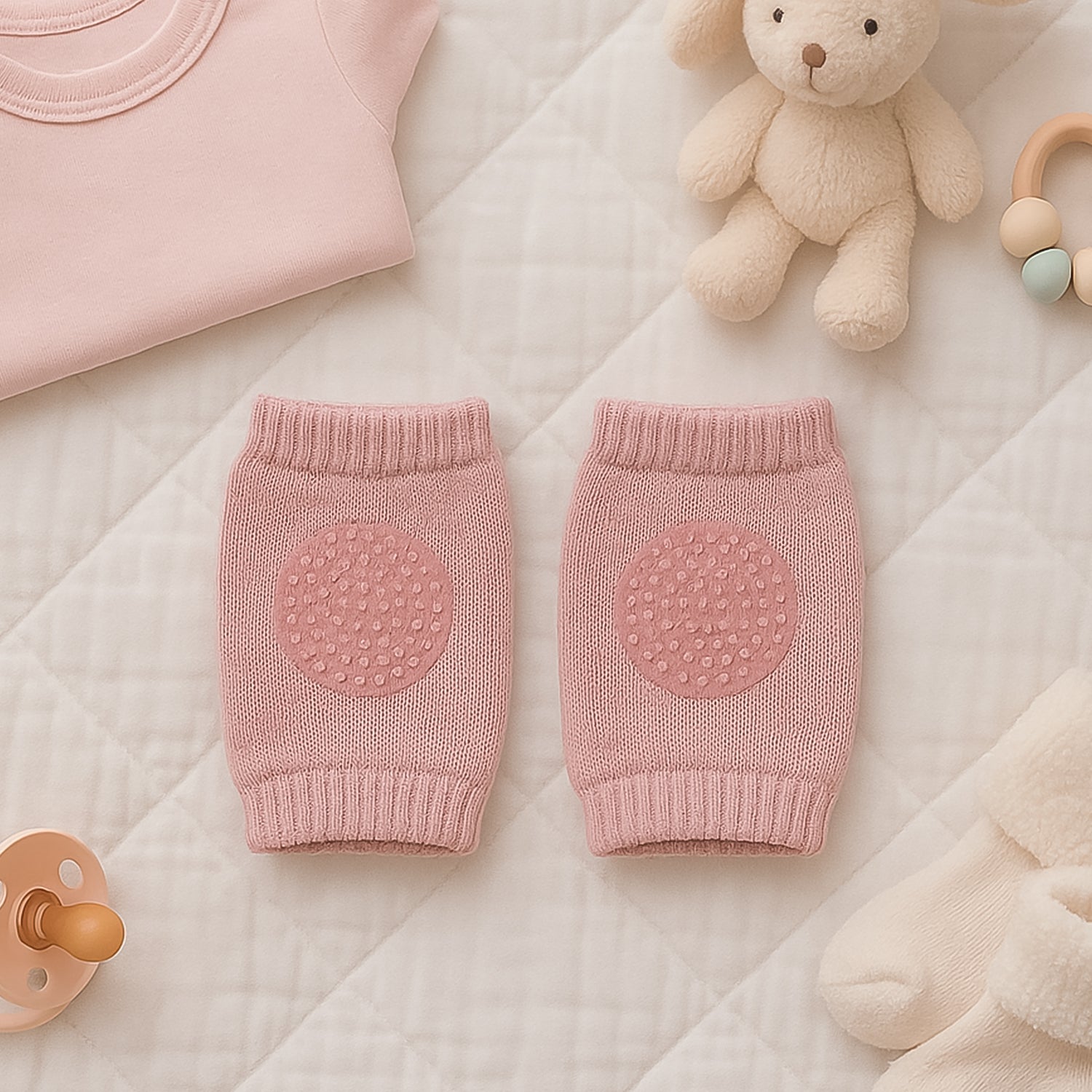 Pink Toddler Wool Knit Leg Warmer