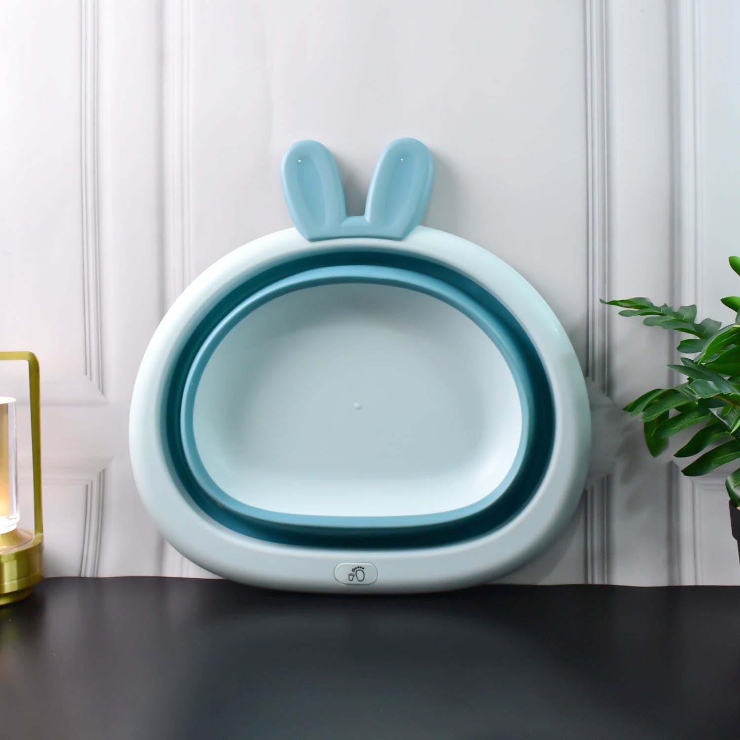 Foldable Multipurpose Collapsible Basin Bunny Ear Handle