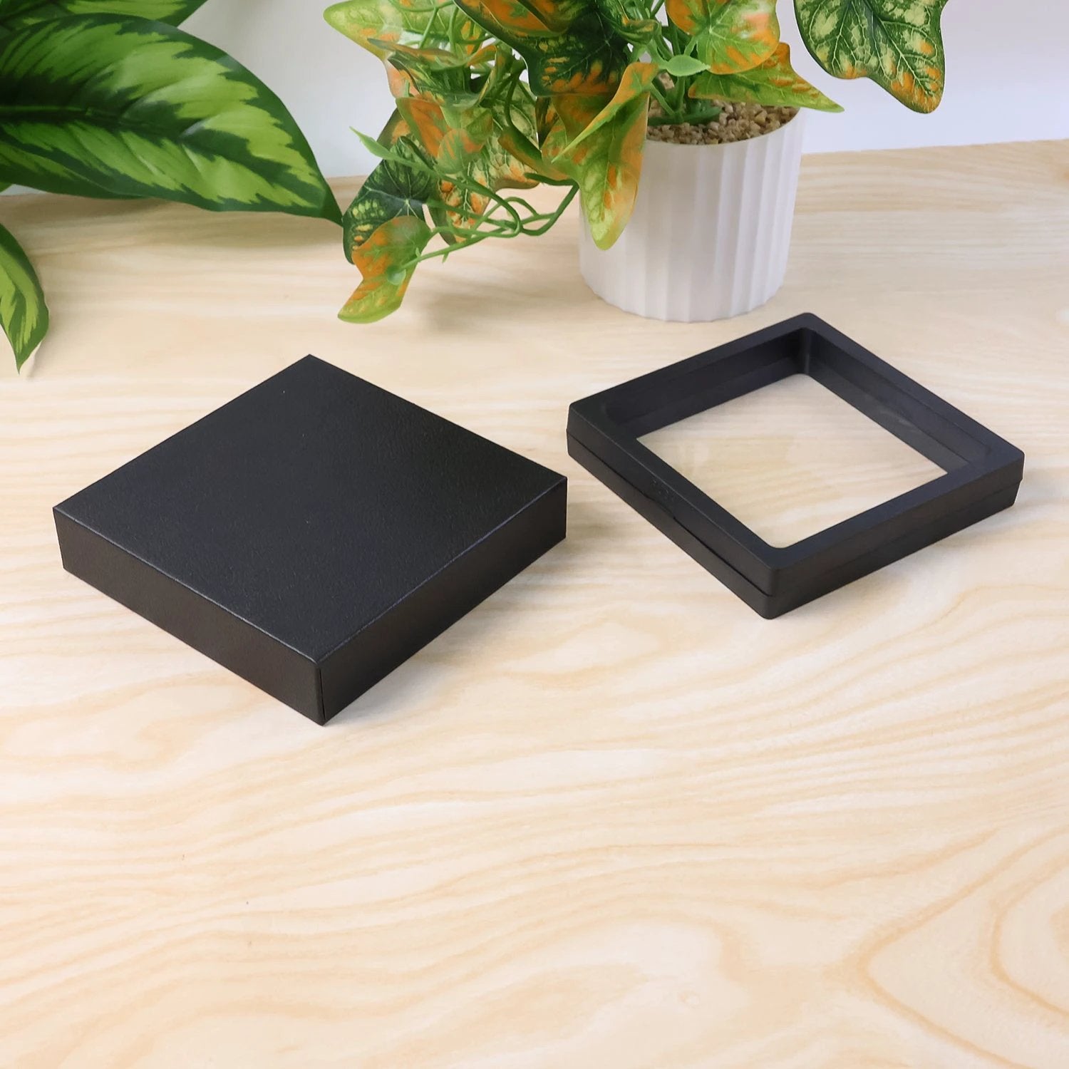 Transparent Jewellery Display Box (11x11 Cm  1 Pc) - 69kart