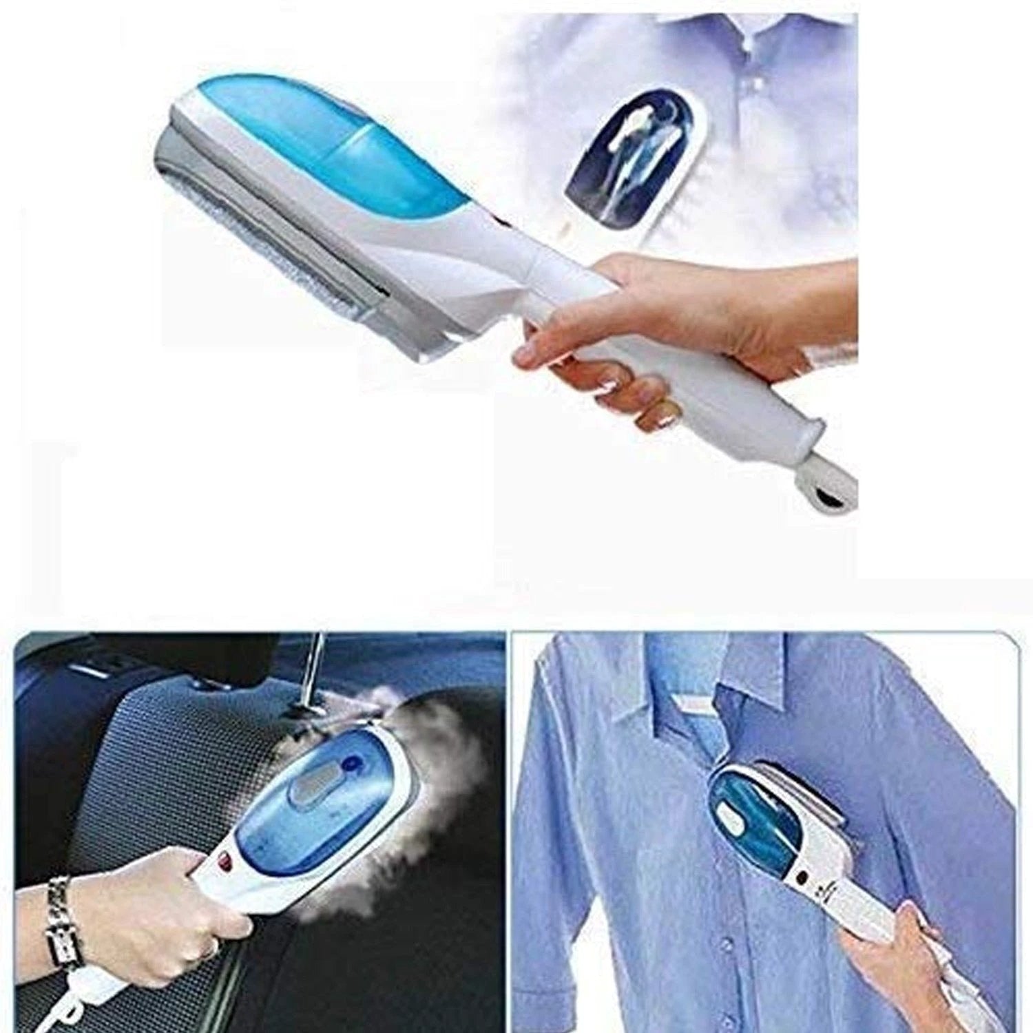 8053 Portable Ironing Machine1 Set Steam Iron Hand Held Crease Removal Portable Ironing Clothes Abs Brush Plush Toy Garment Steamer For Home Steam Iron For Clothes Travel Steamer - 69kart