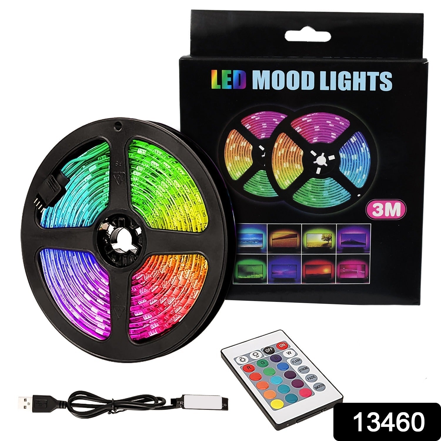 Rgb Led Strip Lights Led Mood Lights (1 Set)