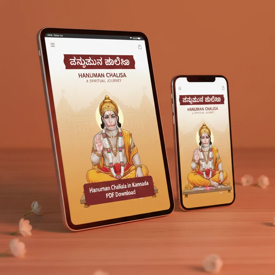 Hanuman Chalisa in Kannada - PDF eBook by 69KART