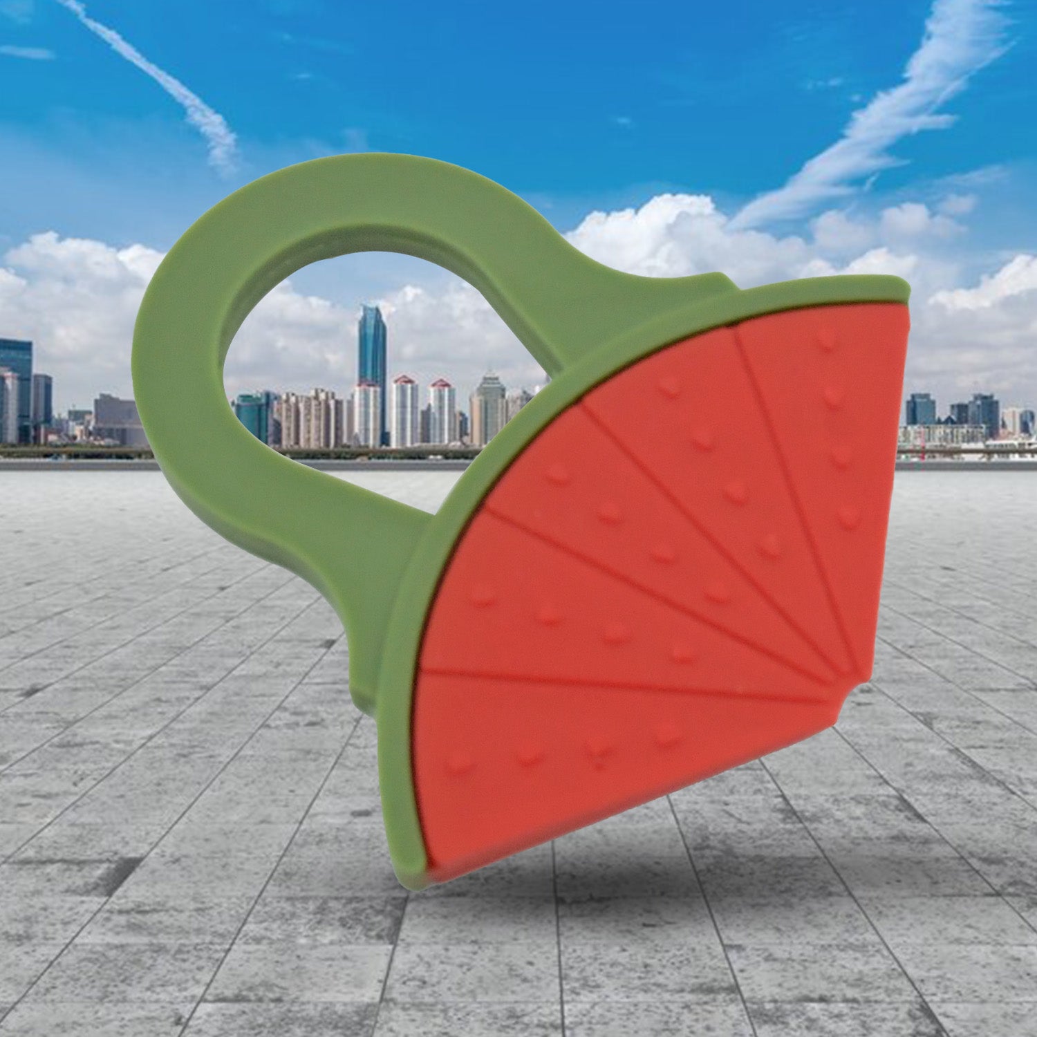 Baby Silicone Fruit Teether Non-toxic Latex Free