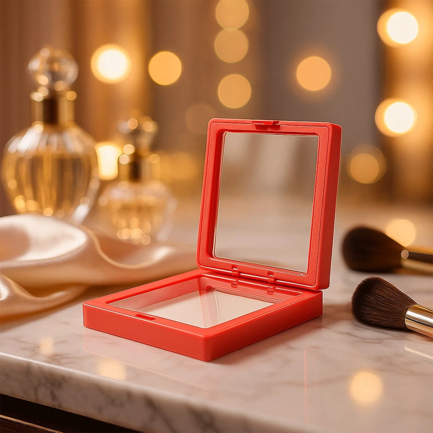 Transparent Jewellery Display Box (9x9 Cm  1 Pc) - 69kart