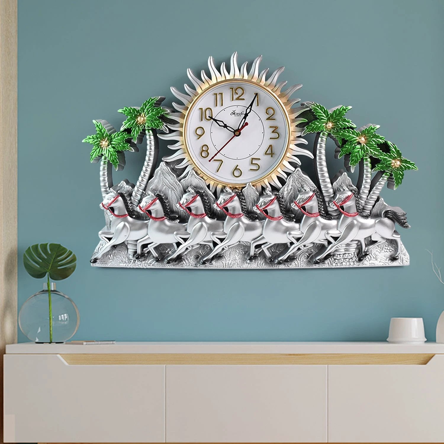 Premium Plastic Body Wall Clock (1 Pc) by Wukusy