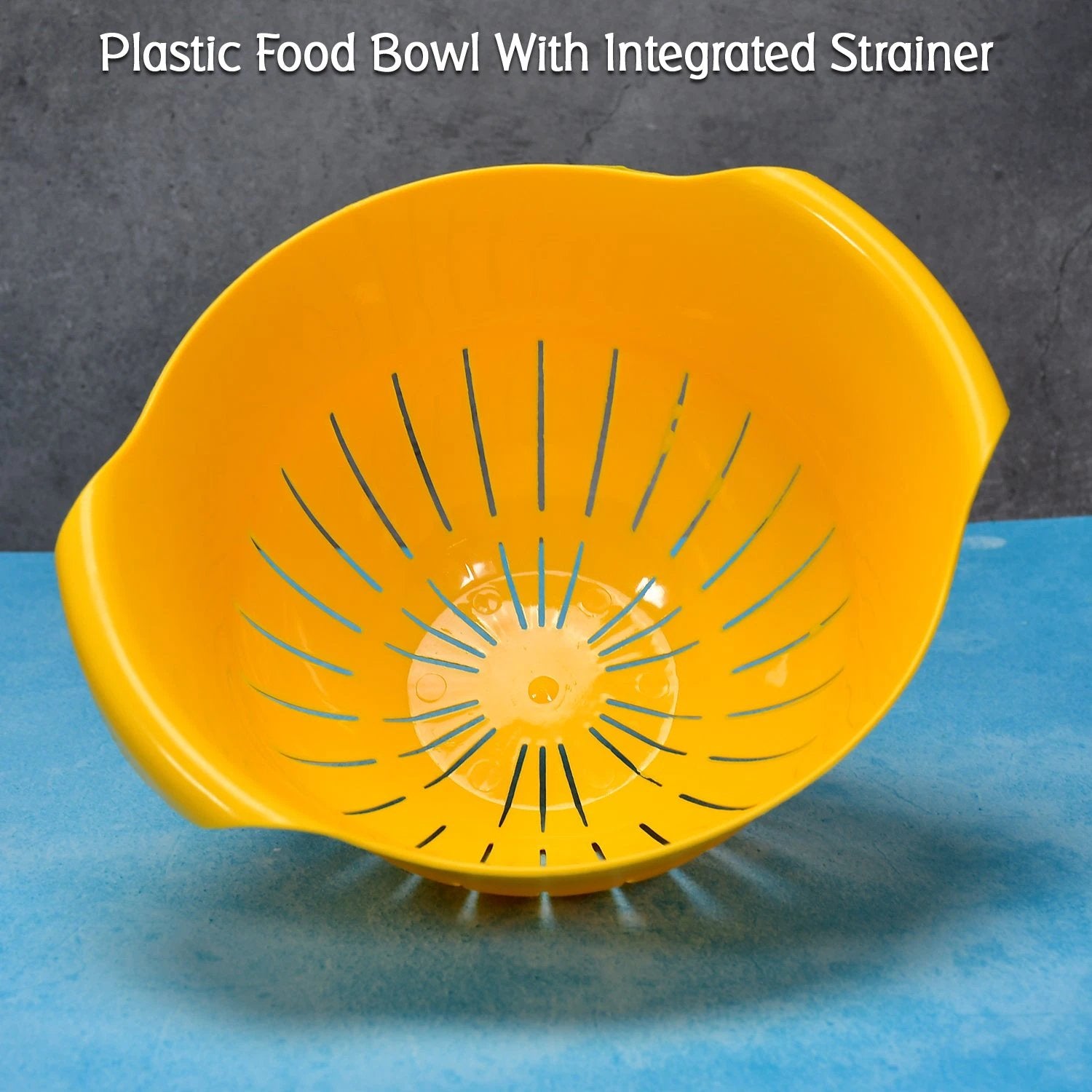 2312 Plastic Fruits Vegetable Noodles Pasta Washing Bowl  Strainer - 69kart