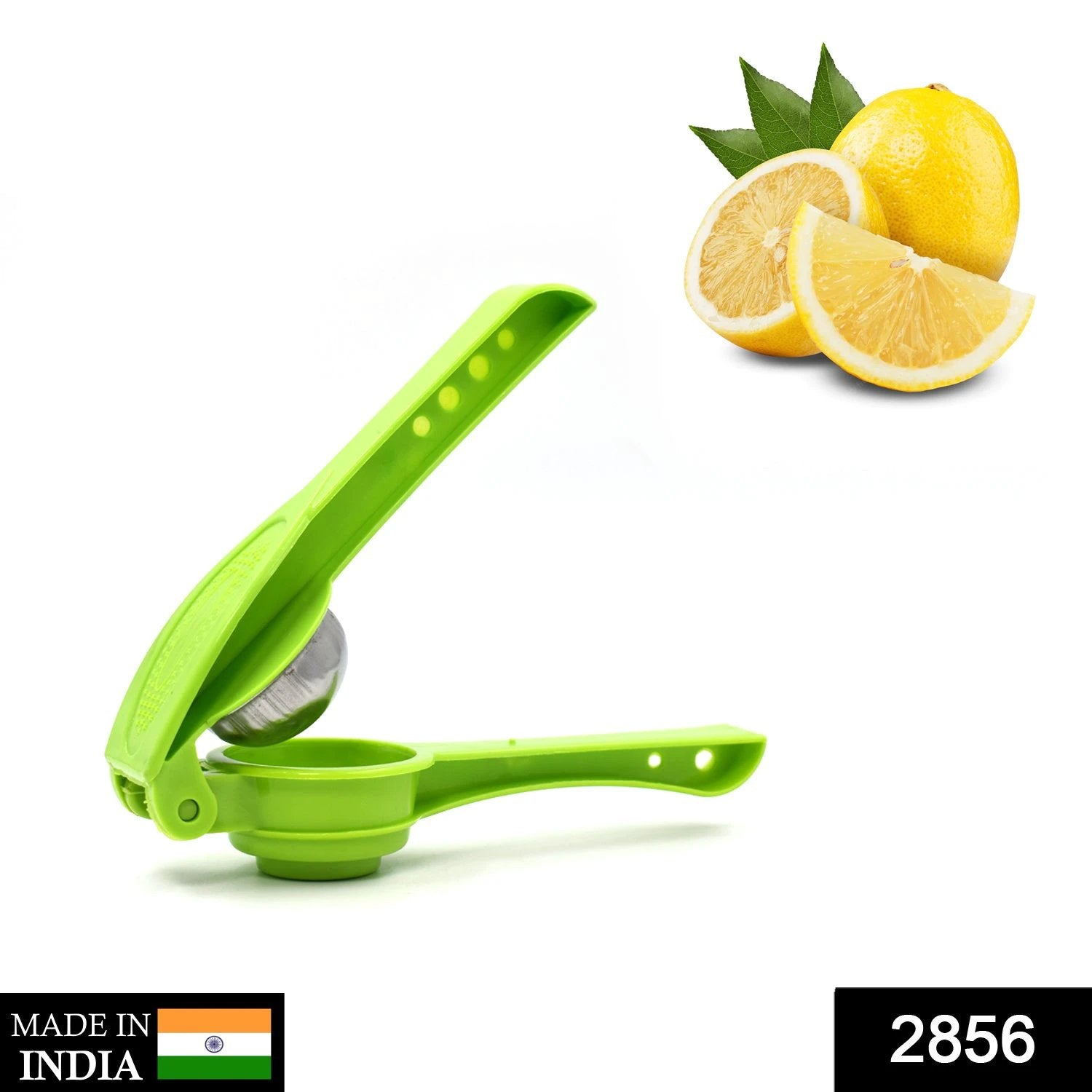 2856 Plastic Lemon Squeezer Cum Opener 2 In 1 Lemon Squeezer - 69kart