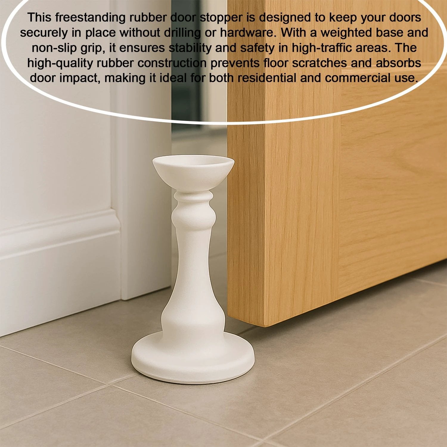 White Washing Machine Door Holder Washing Machine Door Stopper (1 Pc) by Wukusy