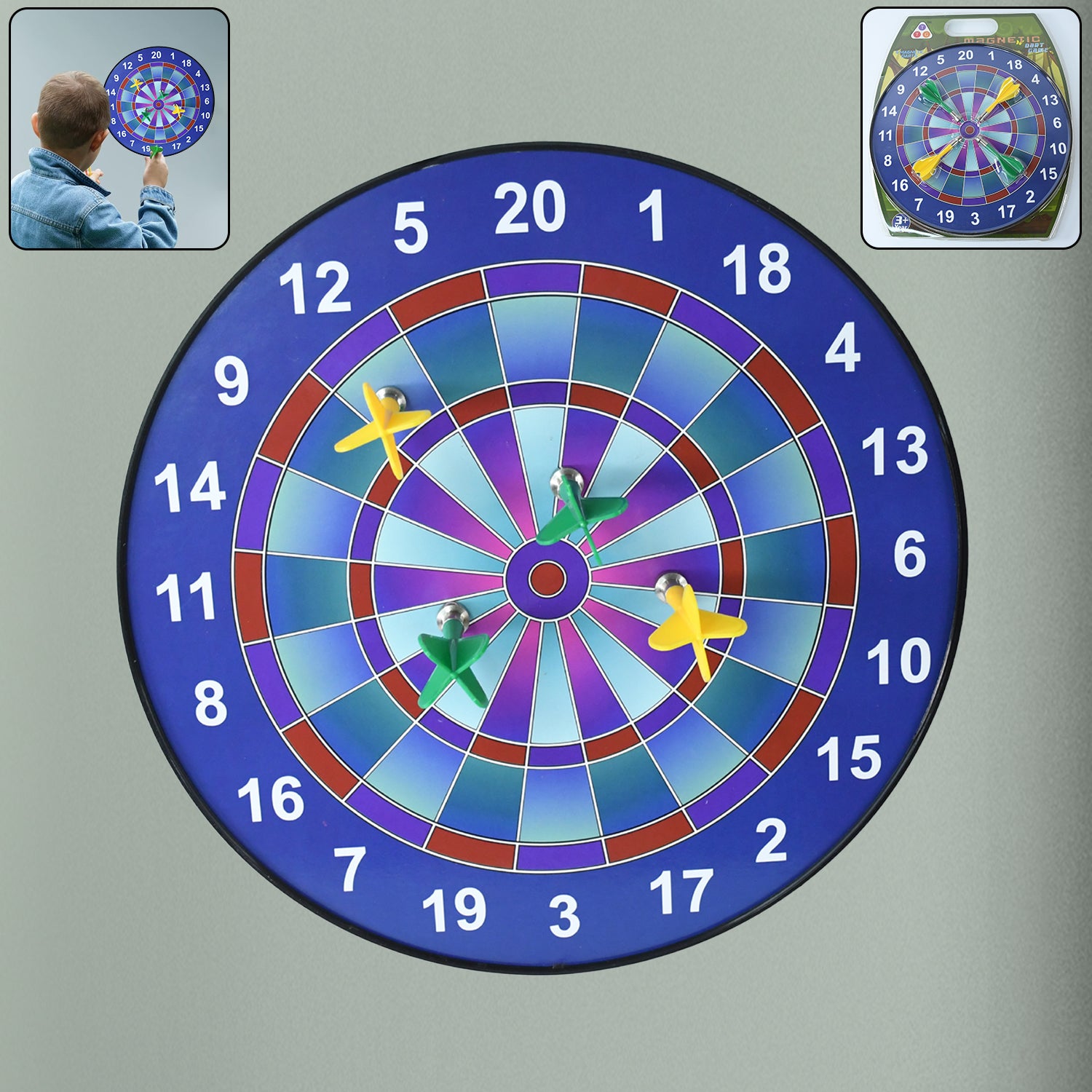 Magnetic Dartboard Game Set For Kids  Adults