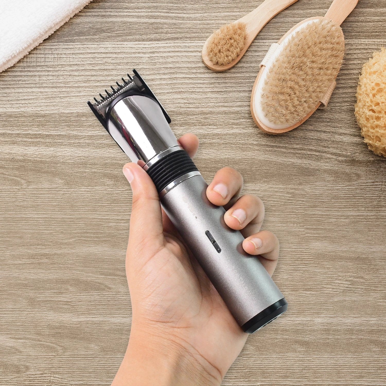 Orbit Rechargeable Hair Trimmer For Men (1 Pc) by Wukusy