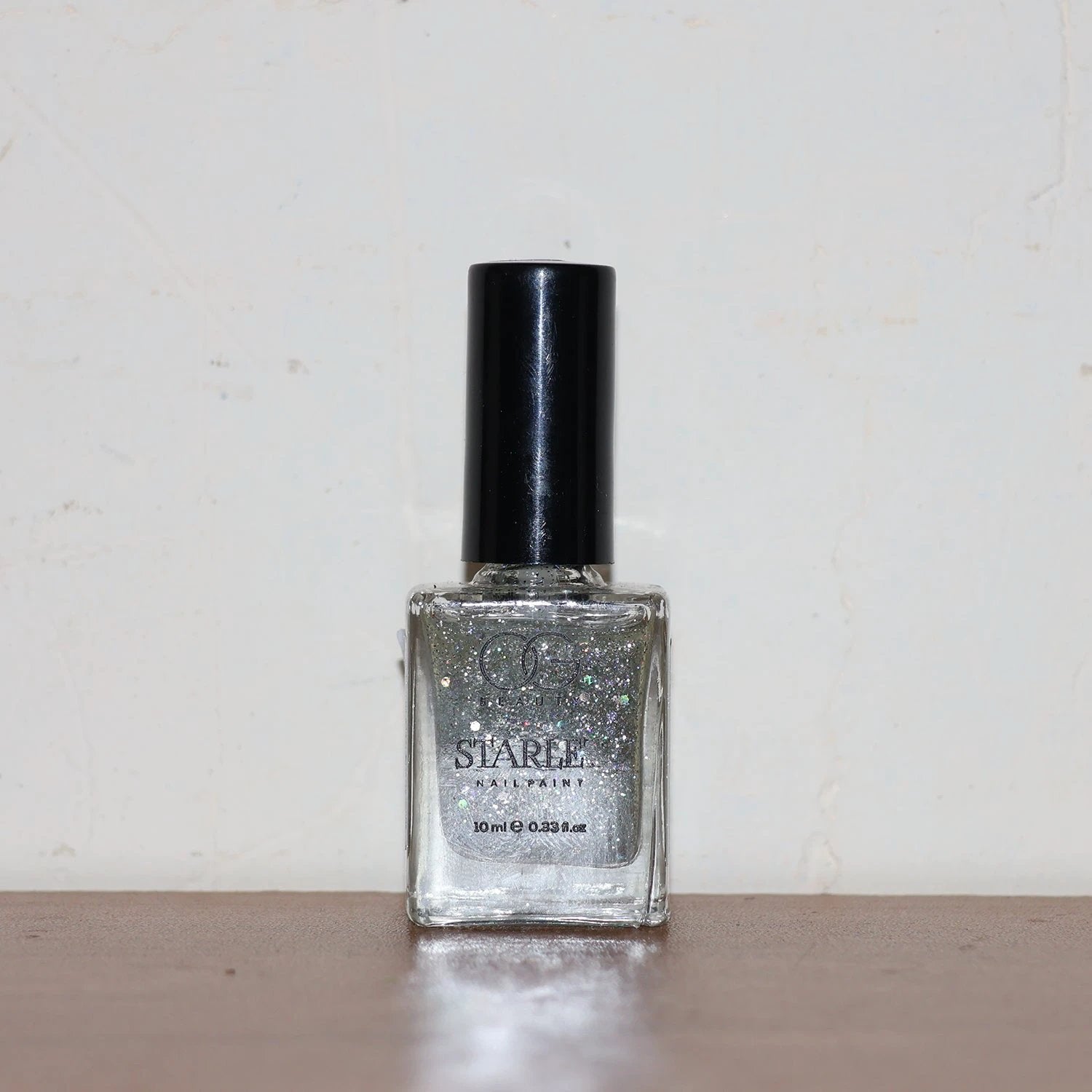 Og Beauty Silver Moonlight Starlet Glitter Nail Paint (10 Ml  1 Pc) - 69KART