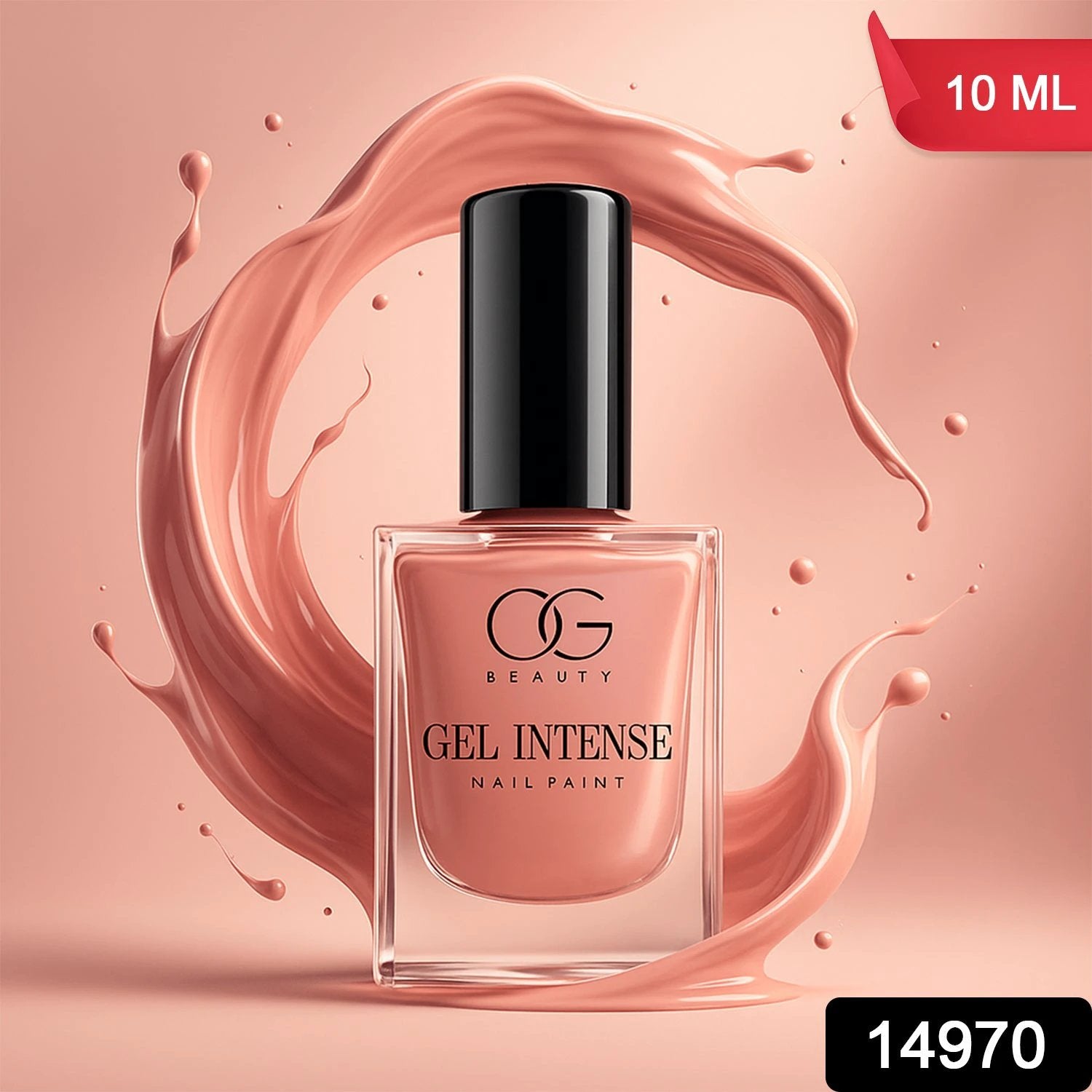Og Beauty Pastel Peach Gel Intense Nail Polish (1 Pc  10 Ml) - 69KART