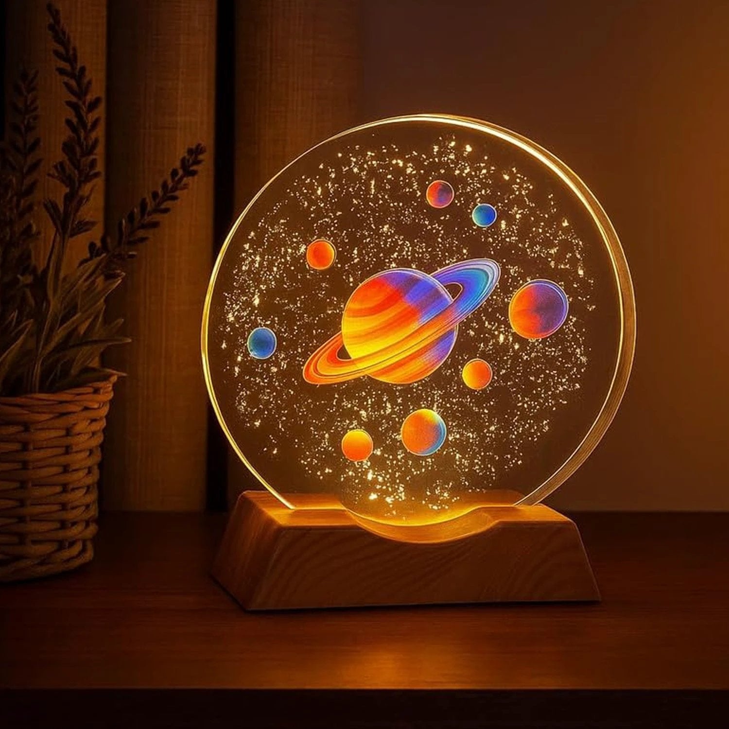 3d Creative Visualization Lamp Led Night Ligh (1 Pc) by Wukusy