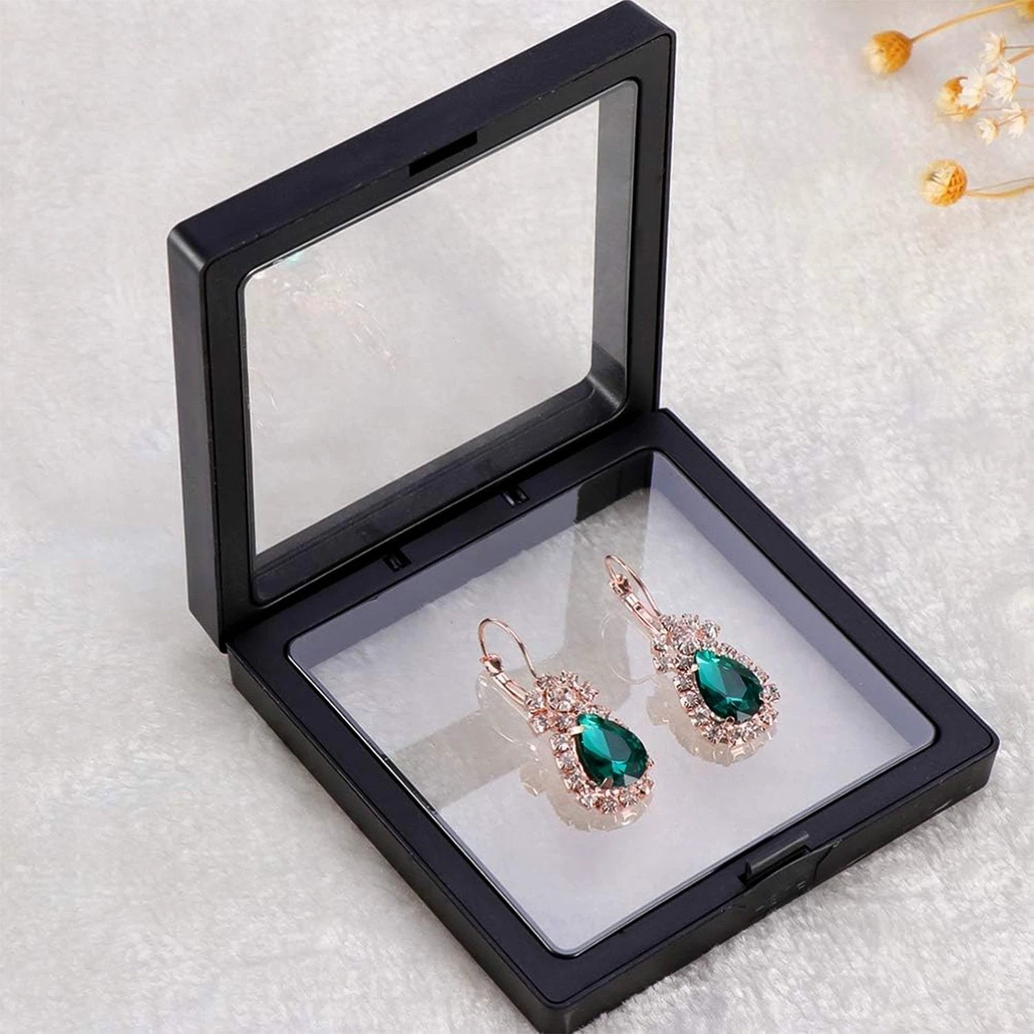 Transparent Jewellery Display Box (11x11 Cm  1 Pc) - 69kart
