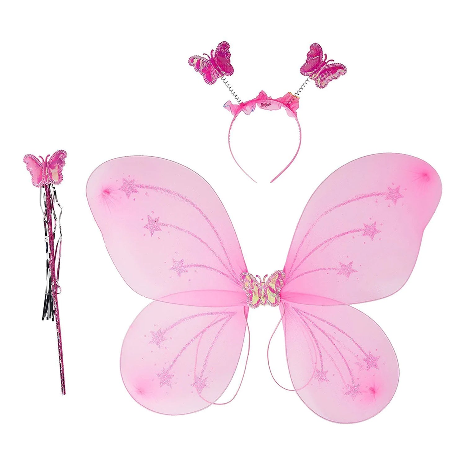 Baby Girls Fairy Nylon Butterfly Wings Costume