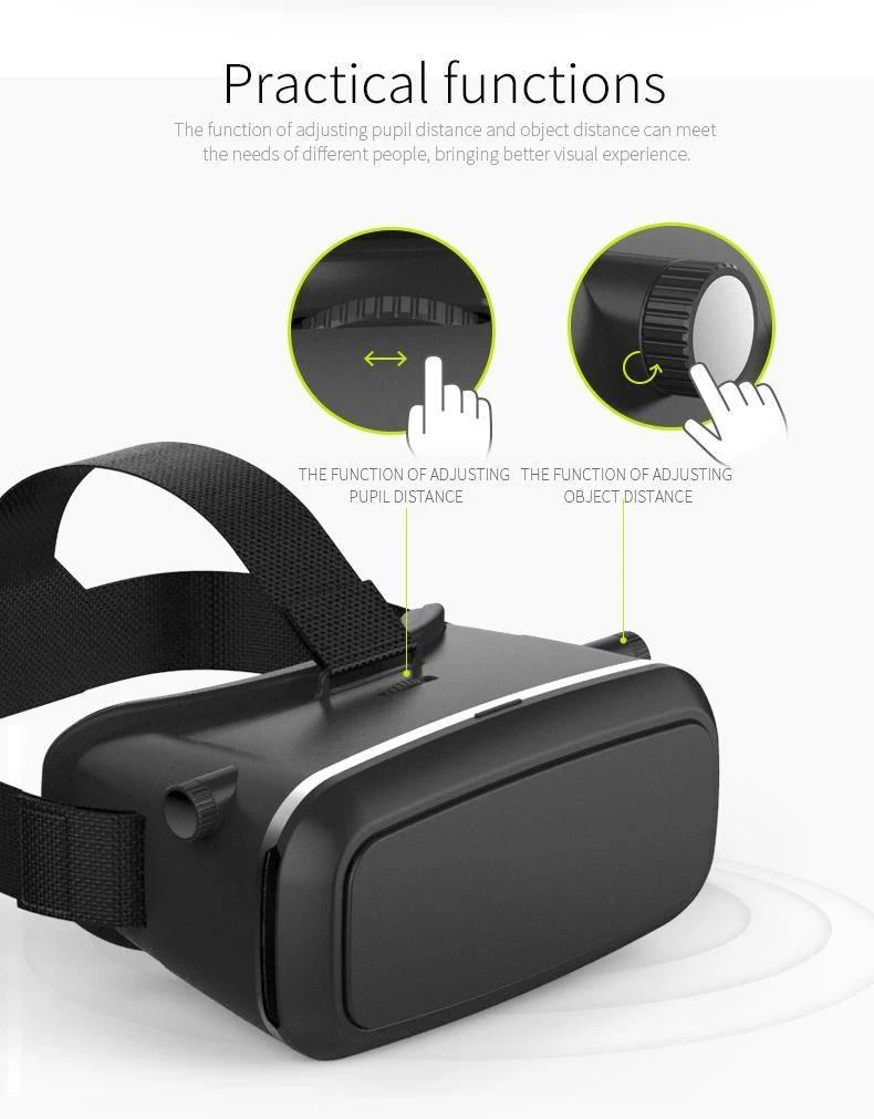 1447 Vr Pro Virtual Reality 3d Glasses Headset by Wukusy