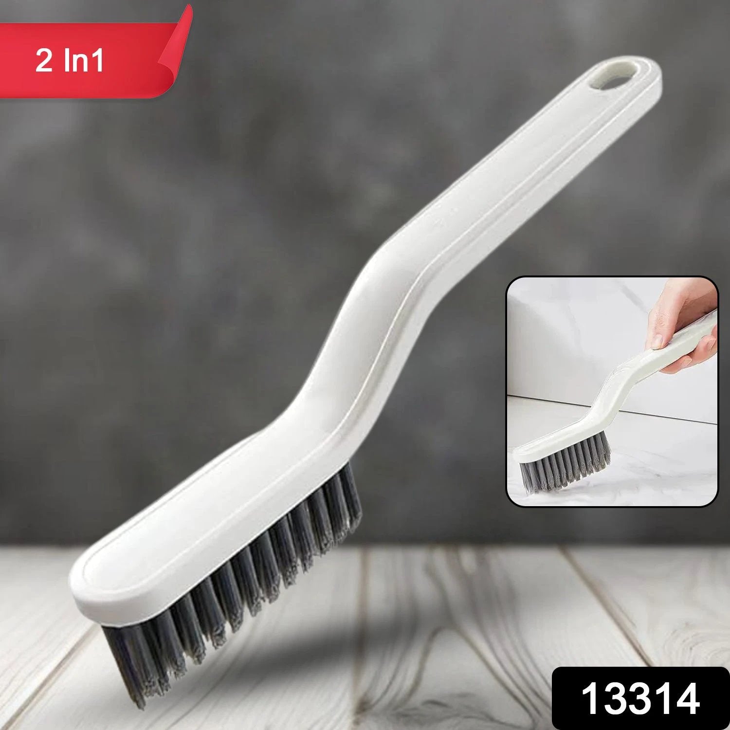Multifunctional Floor Gap Brush 2 In 1 Cleaning Brush (1 Pc) by Wukusy