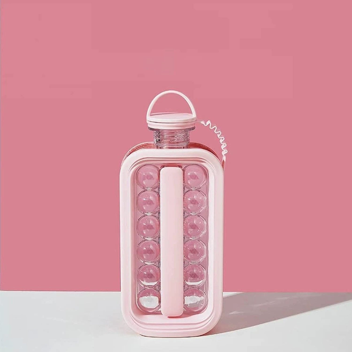 Ice Cube Trays 2 In 1 Portable Ice Ball Maker 17 Round Ice Cube Mold  (1 Pc) - 69kart