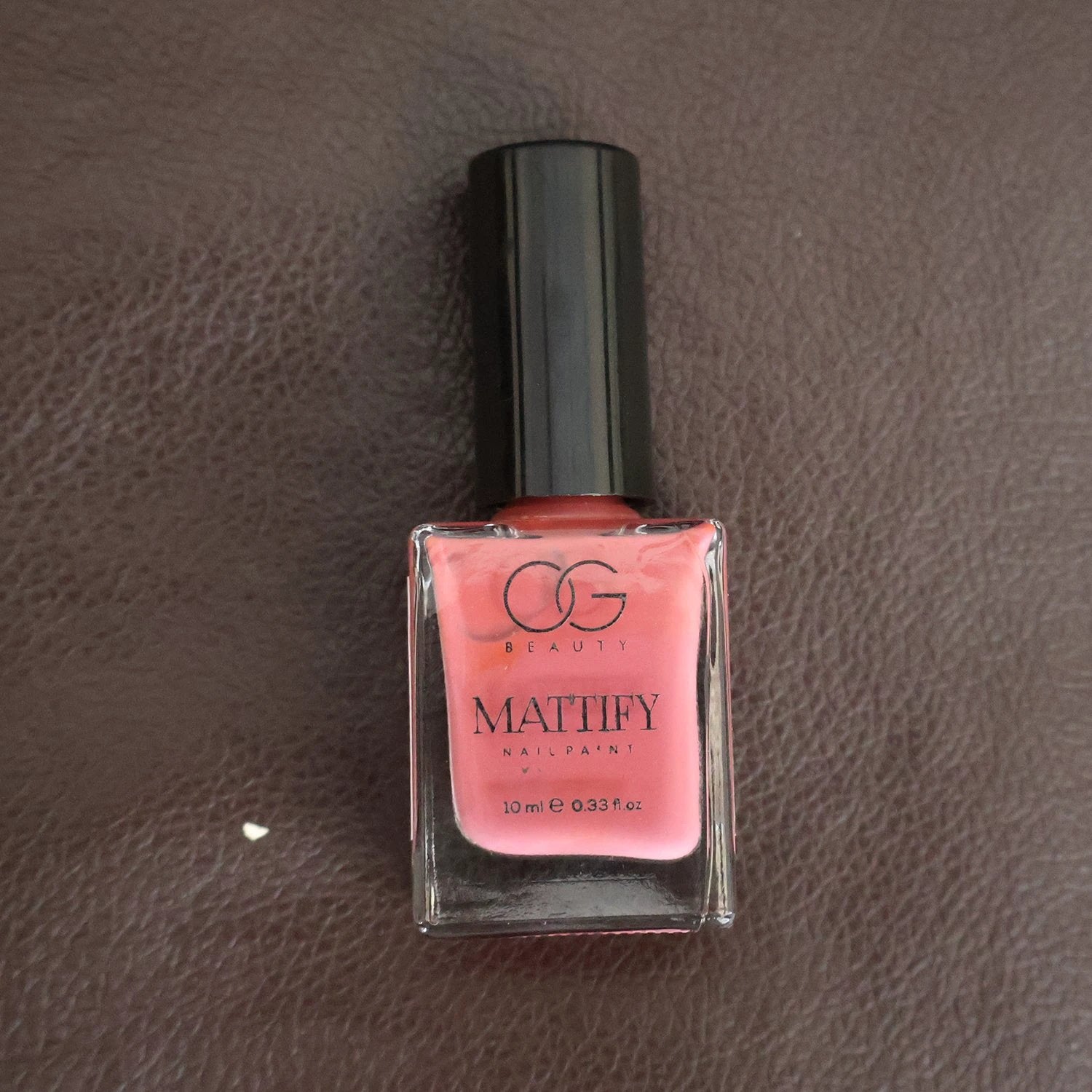 Og Beauty Perfect Pink Mattify Nail Paint (10 Ml  1 Pc) - 69KART