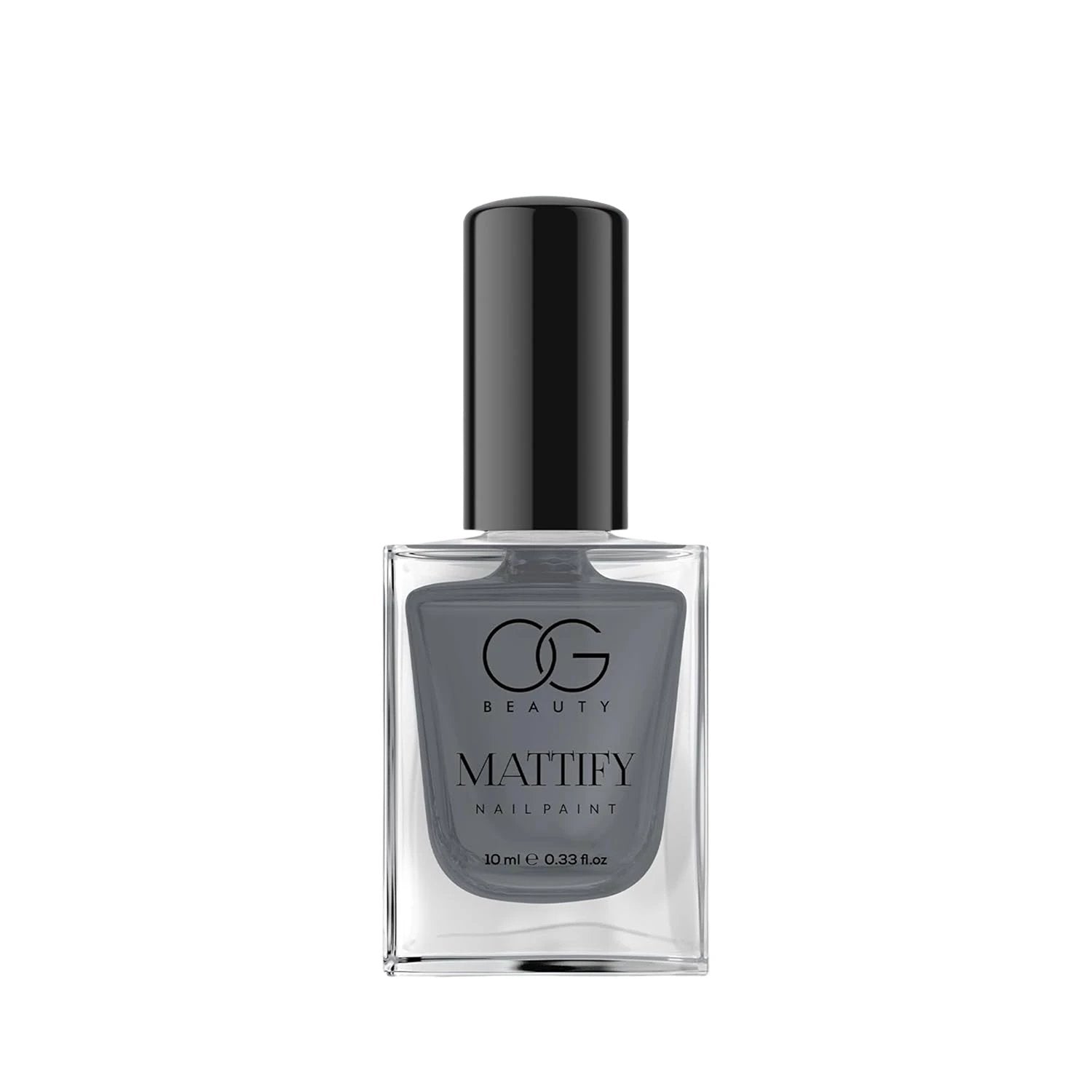 Og Beauty Calm Grey Mattify Nail Paint (10 Ml  1 Pc) - 69KART