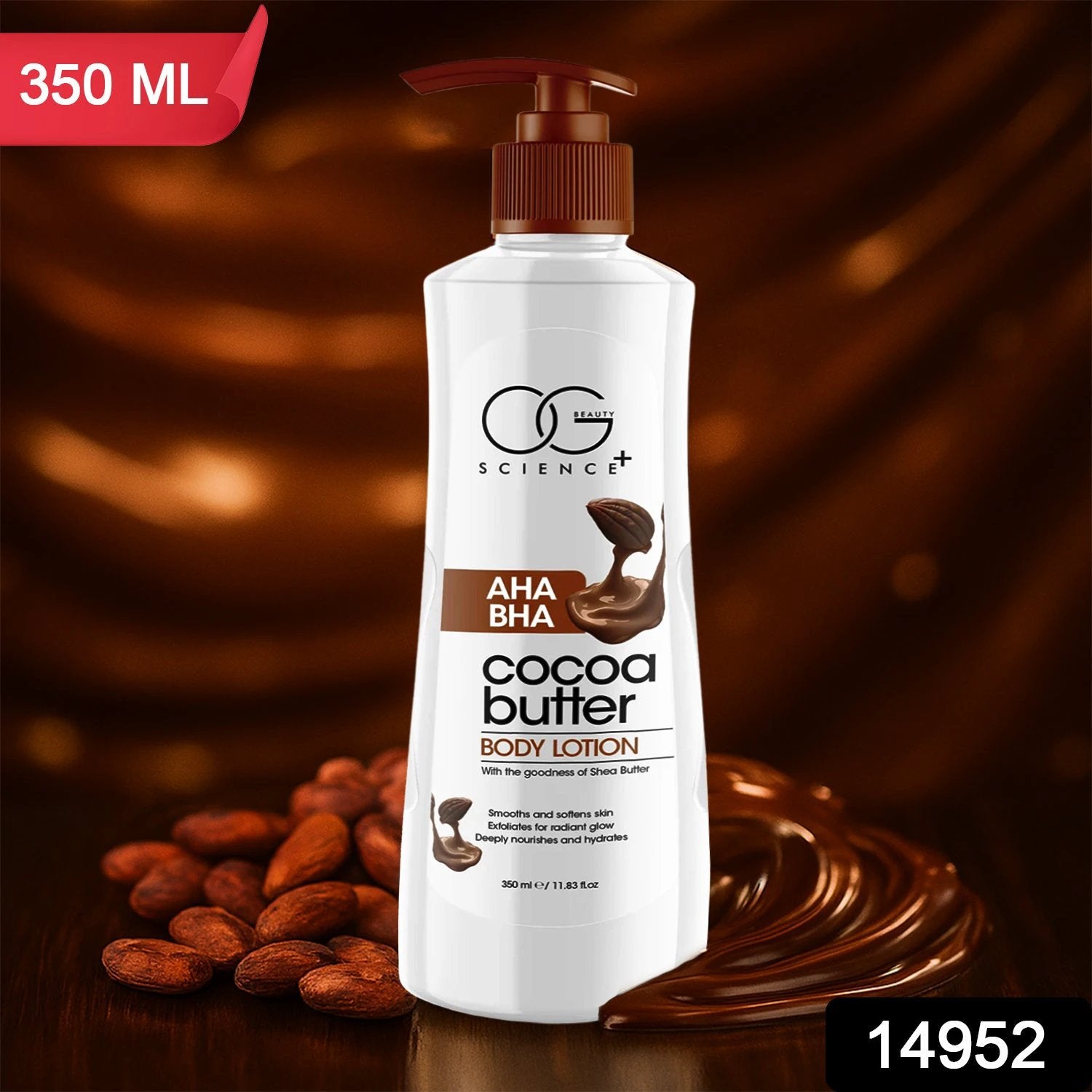 Og Beauty Science Cocoa Butter Body Lotion (350ml  1 Pc) - 69KART
